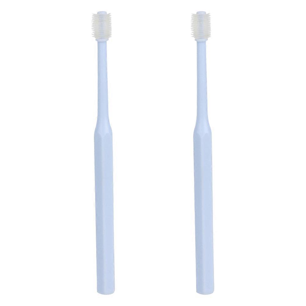 2Pcs Pet Tooth Brush 360 Degree Portable Cat Toothbrush Cleaning Tool