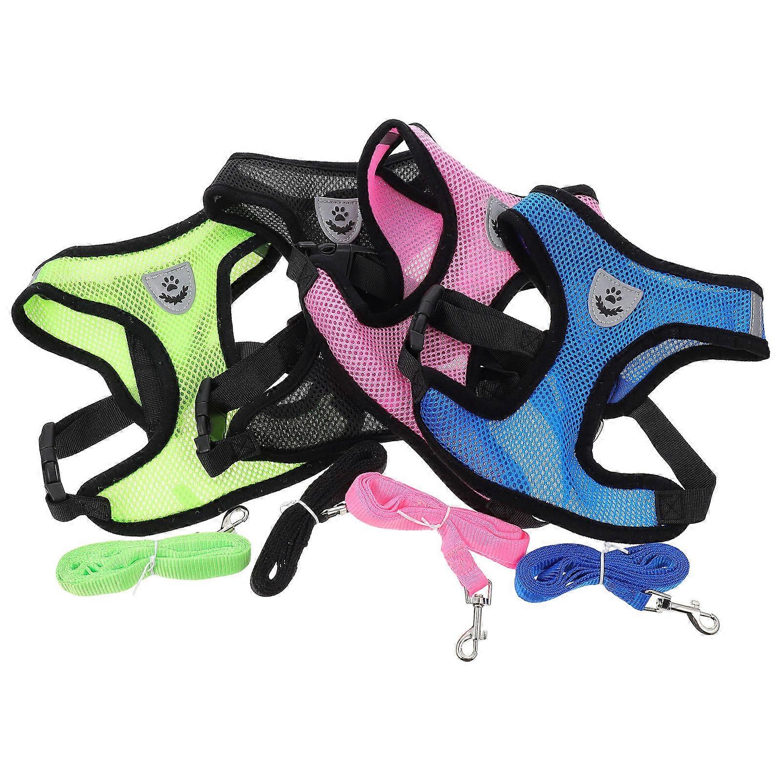 Pet Walking Harness, Adjustable and Comfortable for Daily Use, Lightweight Design