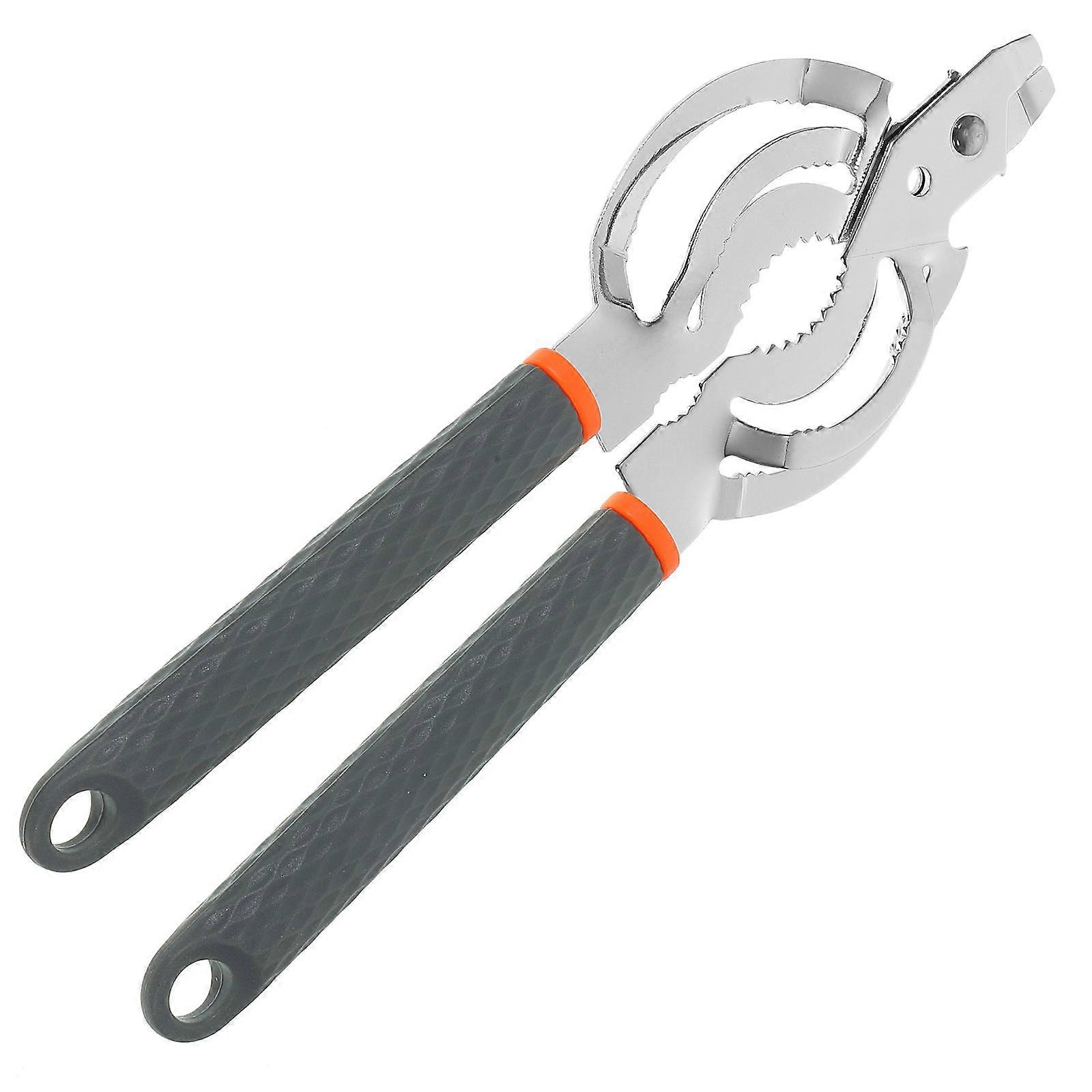 Stainless Steel Multi Function Bottle Opener Lever Design Great For Opening Beverage Bottles Small 10.61x3.54x0.39in 1Pack