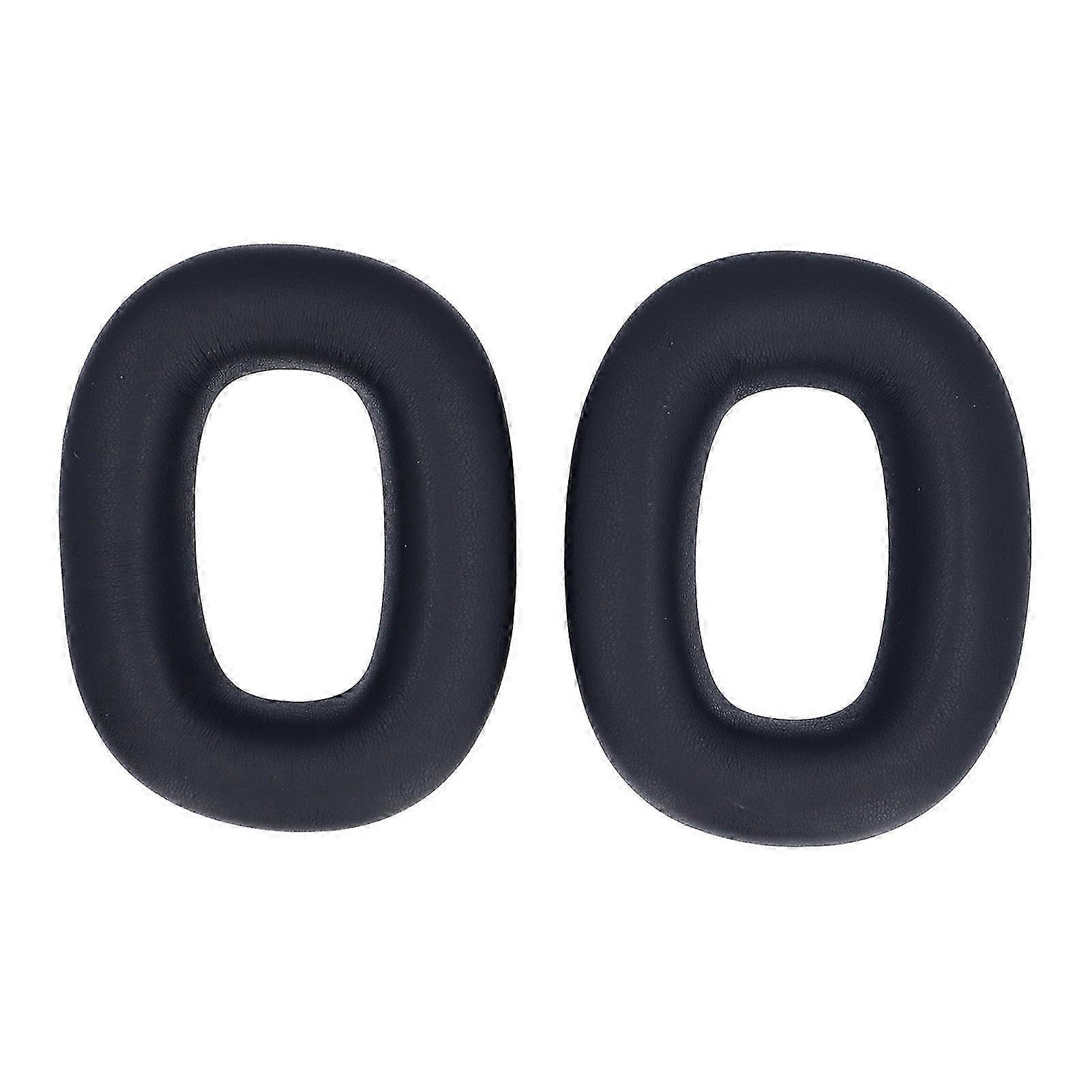 Replacement Earpads for Bowers & Wilkins PX8 PX7 S2 PX7 S2e Headphones - Noise Isolating Memory Foam Cushions with Soft Protein Leather (Black)