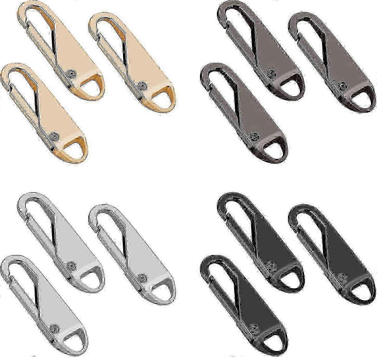 Detachable Metal Zipper Pull with Mend Fixer and Gripper Edition 0724