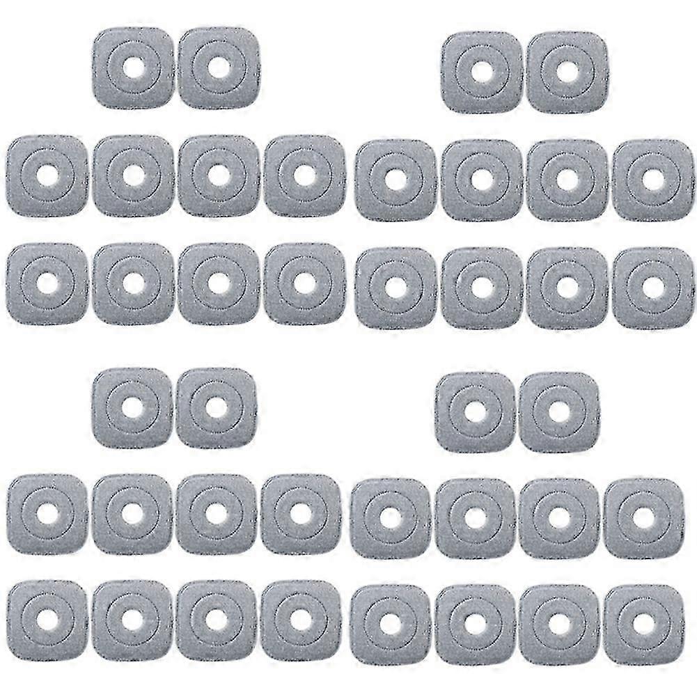 40-Pcs Mop Cloth Pads for Squeeze Mop with Automatic Separation