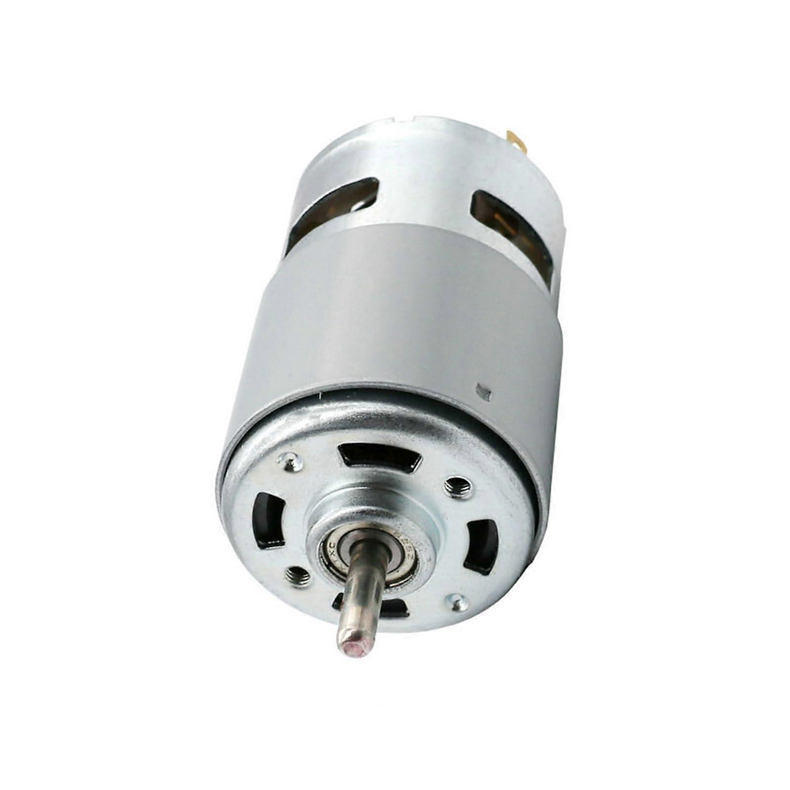 775 DC motor, 12–36 V, ball bearing spindle motor with ER11 extension rod, carving knife for CNC milling machine 1610/2417/3018 (1 UK) X 1 UK.