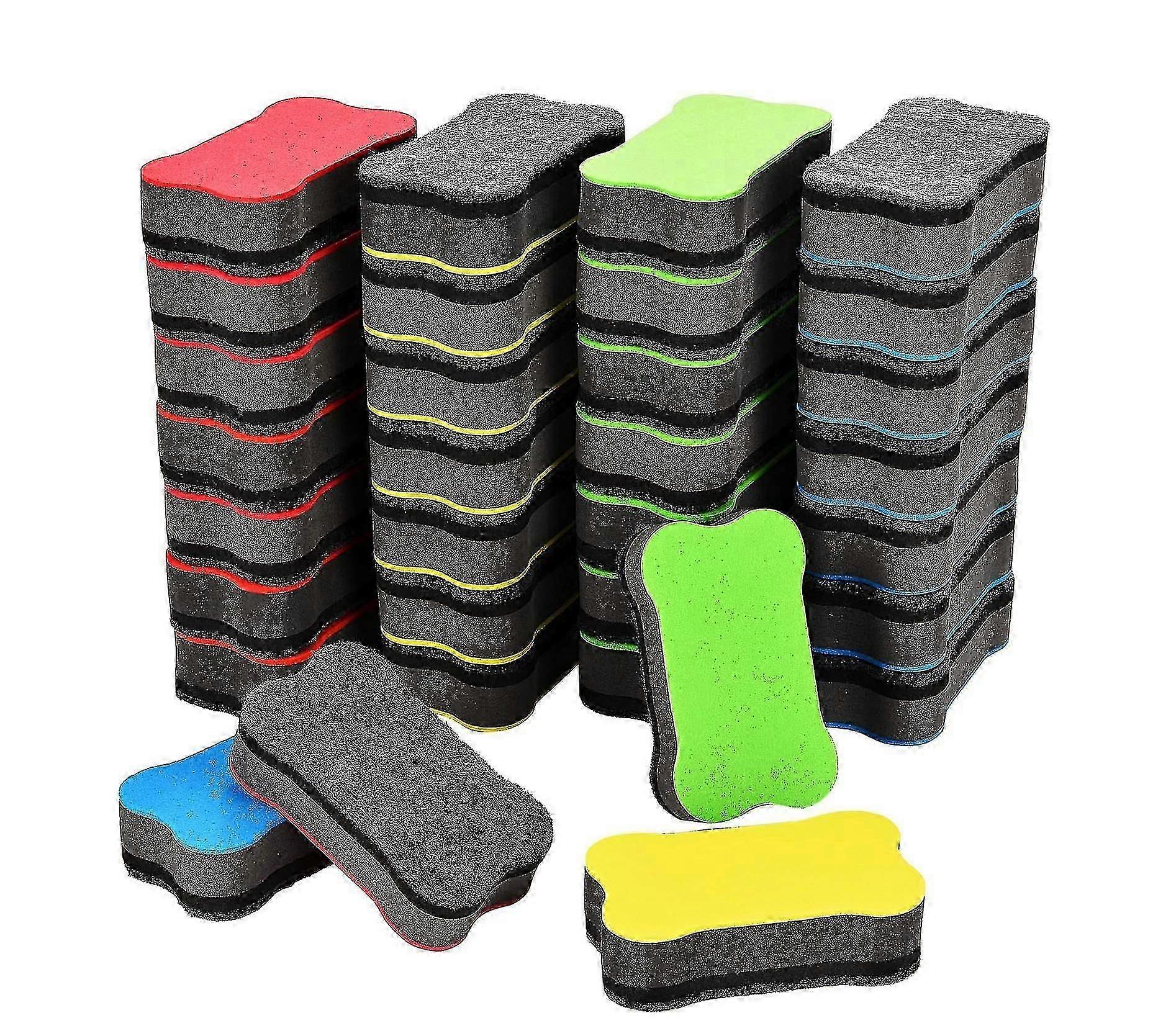 32 Pieces Magnetic Chalkboard Eraser