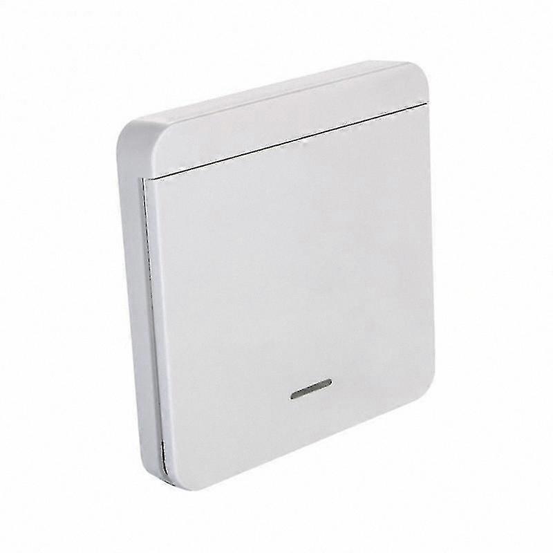 Wireless RF Wall Switch Transmitter, 433MHz Remote Control Panel for AC 110V-220V Safety Operation