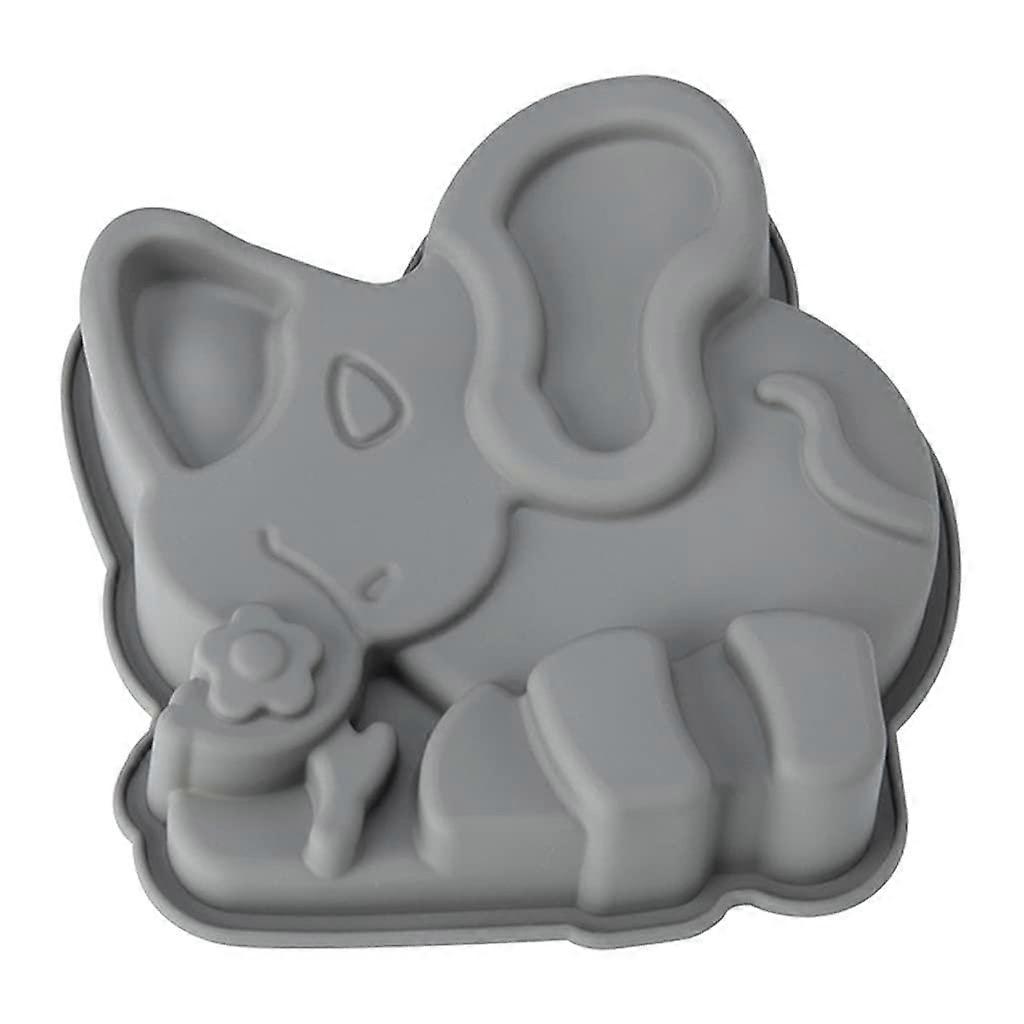 Silicone Animal Cookie Springform Elephant Mold for Frog and Butterfly Cake Decorating Sugarcraft Baking Tools