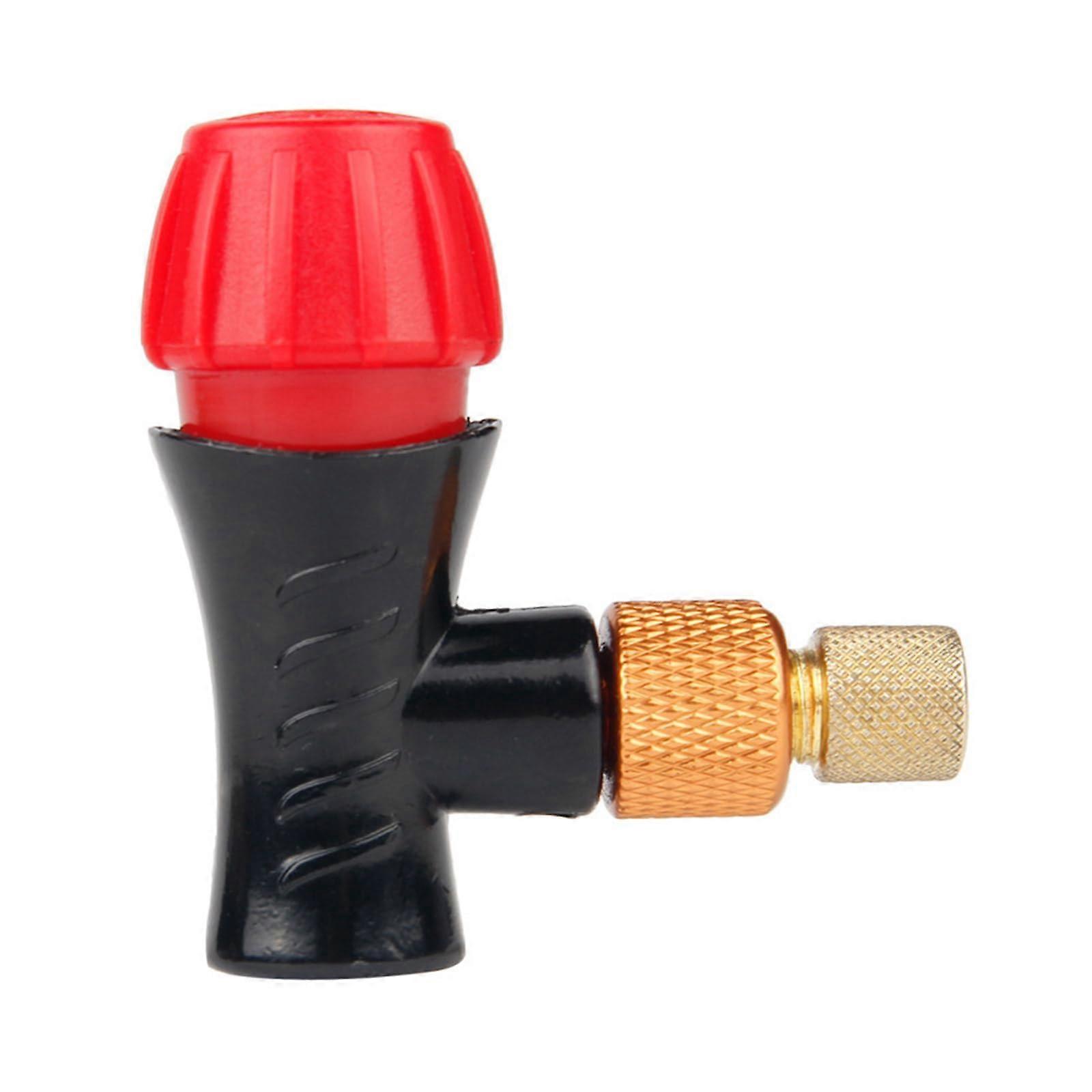 Aluminum Inflatable Bottle Adapter For CO2 Tire Inflator Head, Bike And Motorcycle Tire Inflator Tool