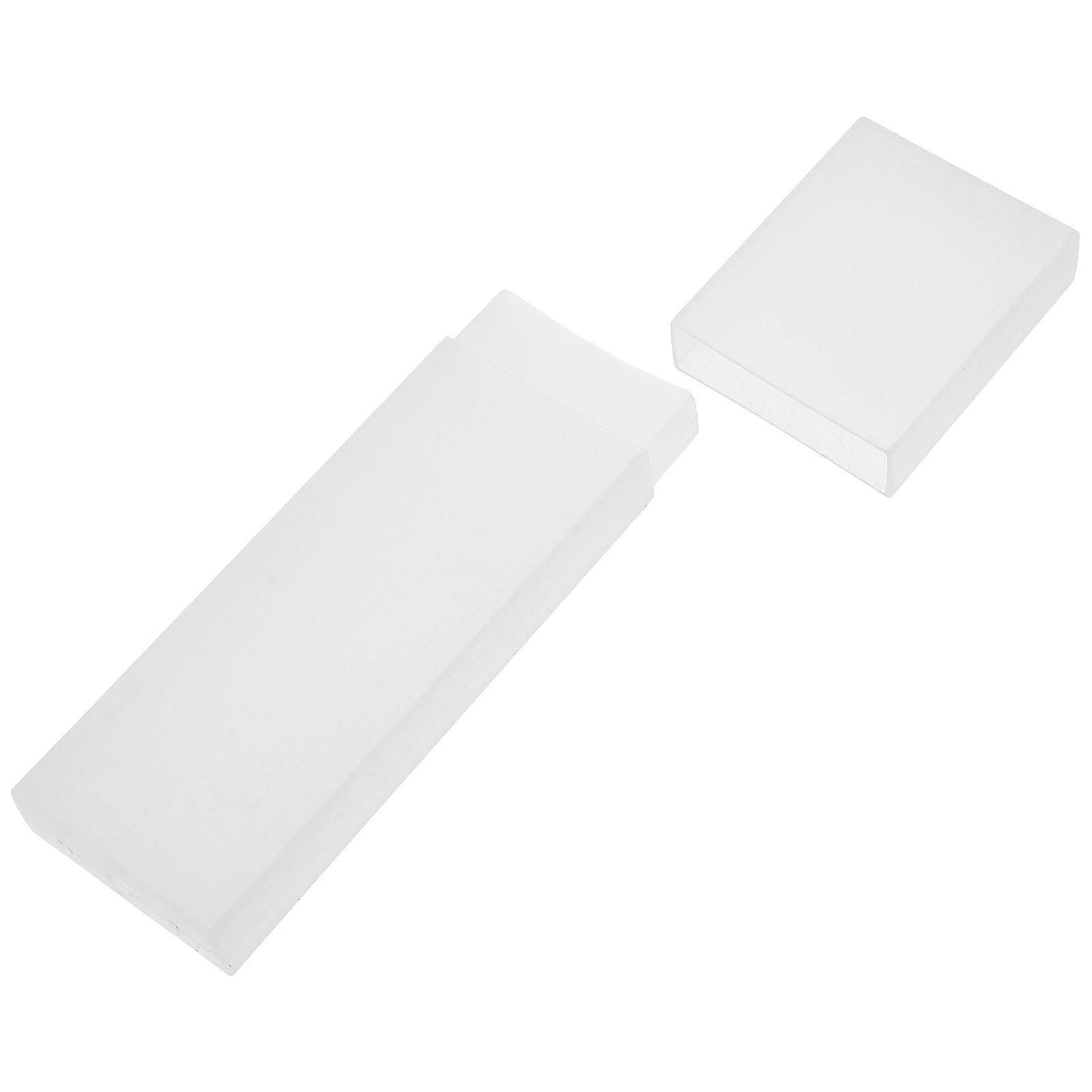 Tongue Scraper Packaging Box Tongue Cleaners Carrying Box Plastic Storage Box Tongue Cleaning Tool Box