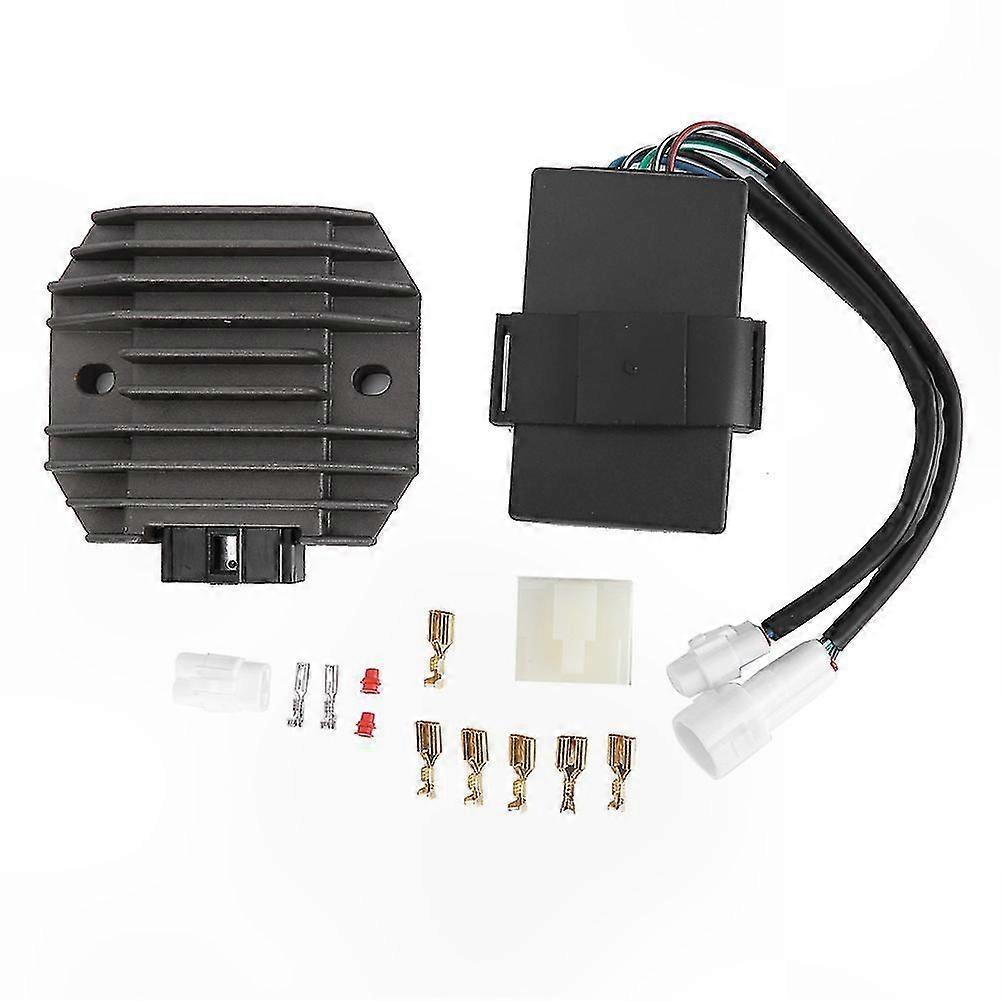 6-Pin CDI Igniter Box with Voltage Regulator Rectifier for ATV Models 1988-1991