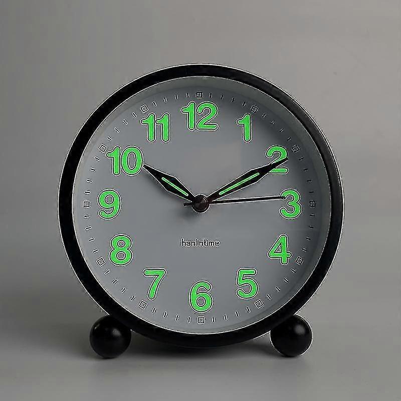 Silent Alarm Clock with Warm Light for Minimalistic Home