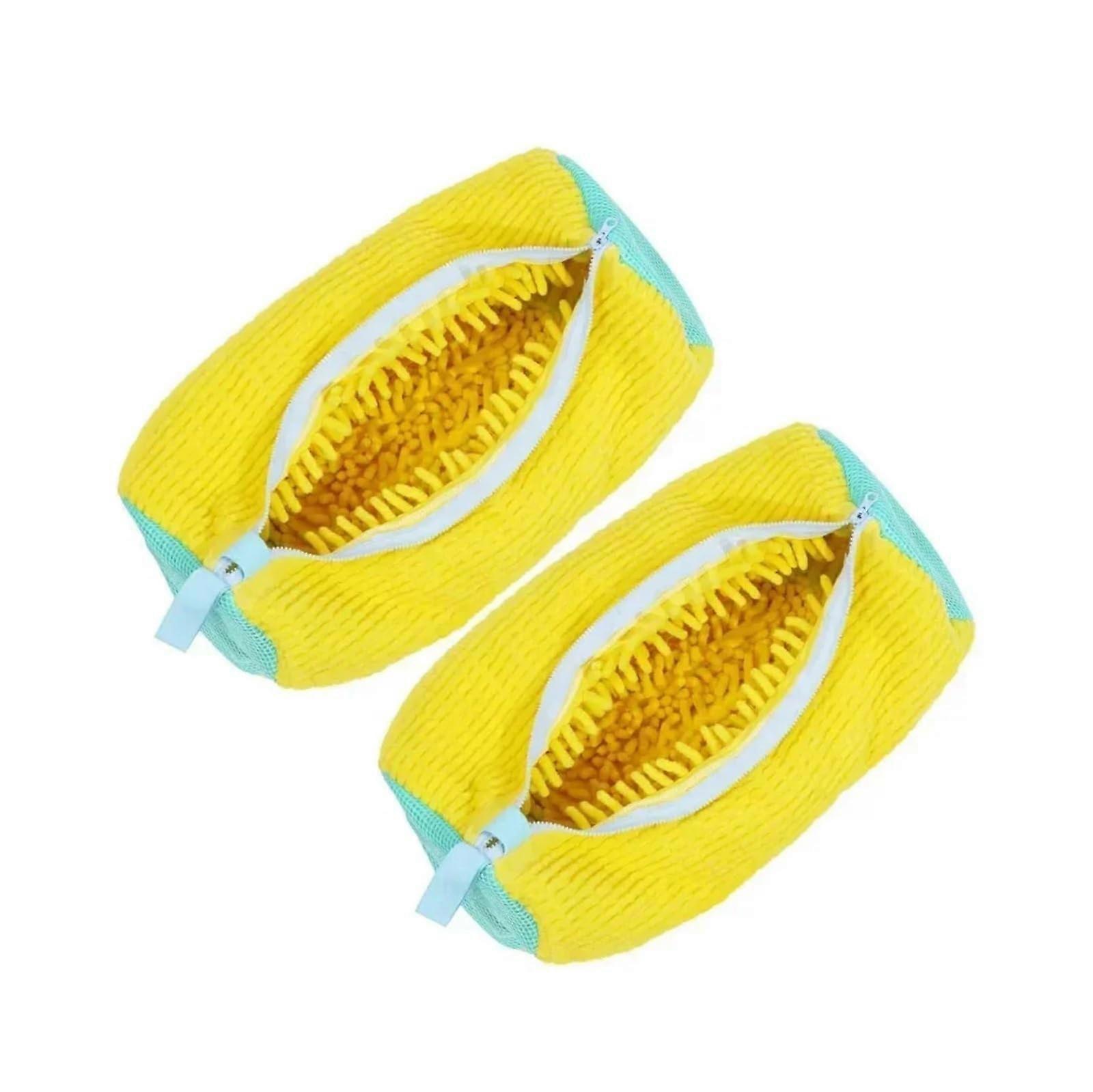 Shoe Washing Bag 2-Piece Set For Washing Machines And Dryers Reusable All Shoe Types
