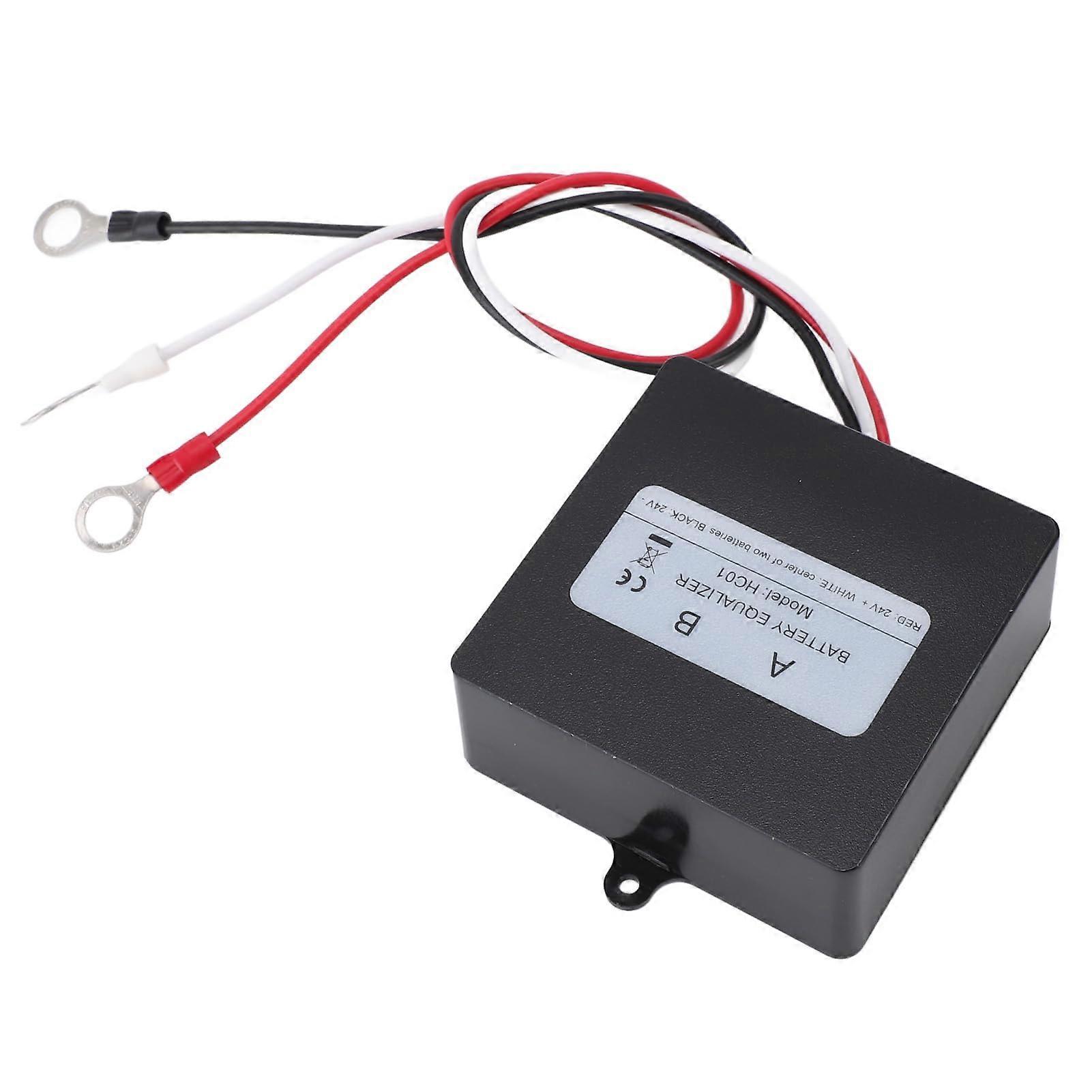 Professional 24V Battery Equalizer with Reverse Polarity Protection, Maintains Battery Lifespan, Used for 24V Series Systems, PCB Material