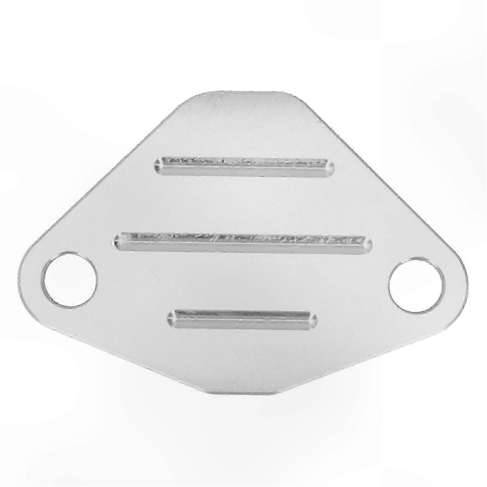 Vanne EGR Supprimer Plaque Bloc Off Accessoire en alliage d’aluminium adapté à certaines marques