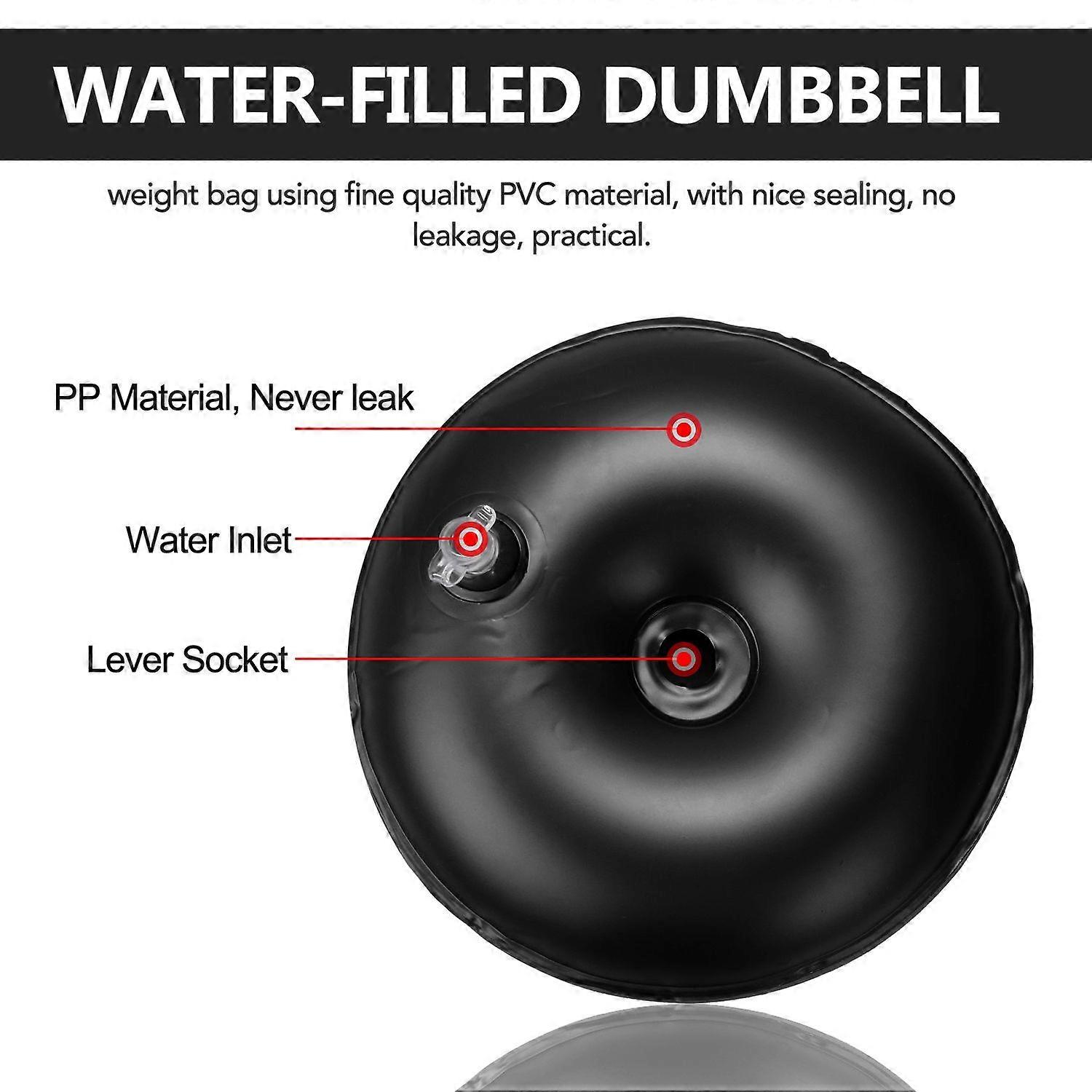 Flexible Exercise Water-filled Dumbbell Heavey Weight Dumbbell Gym Home Exercise Equipment Bodybuilding Training Tool
