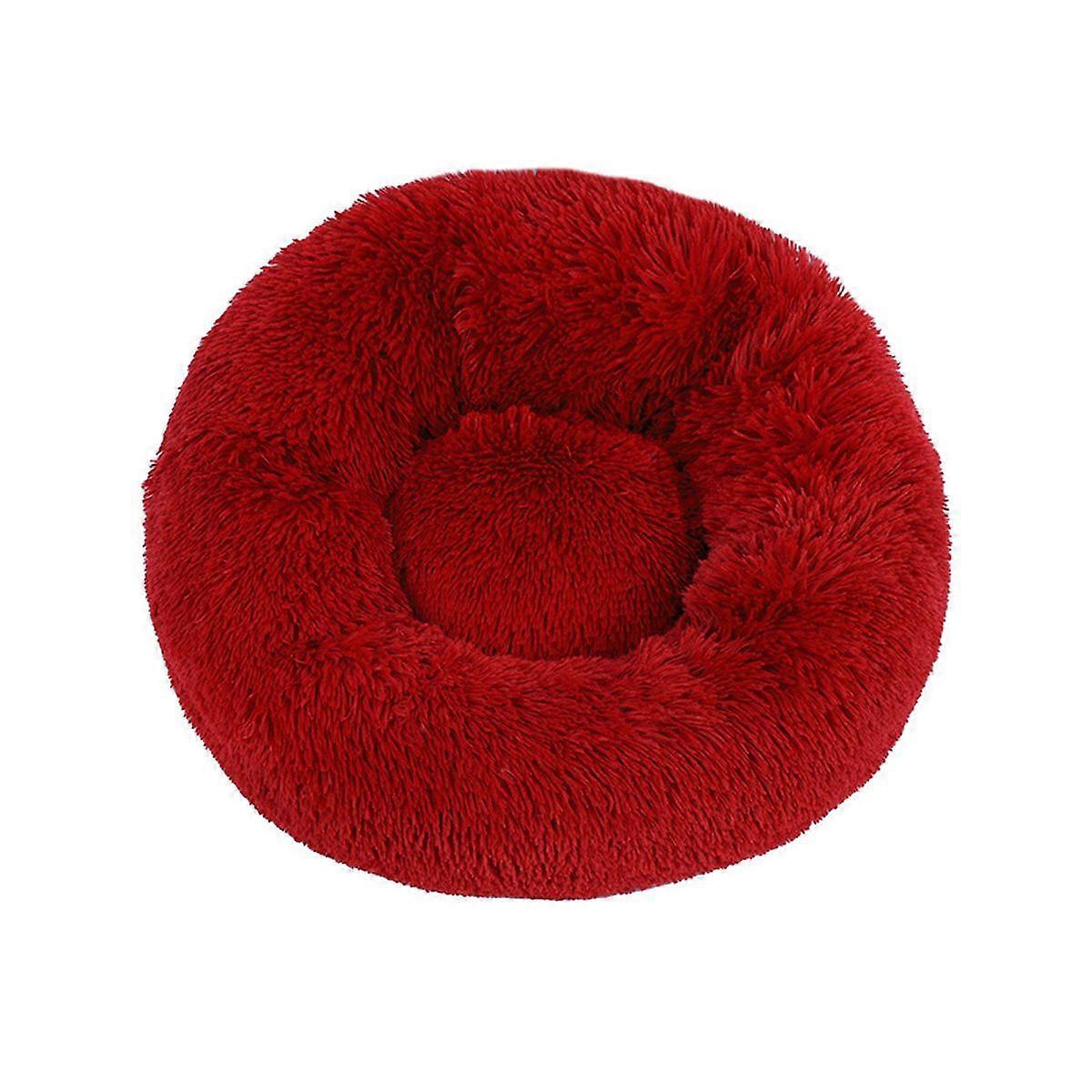 Washable Soft Plush Square Calming Self-Warming Pet Cushion