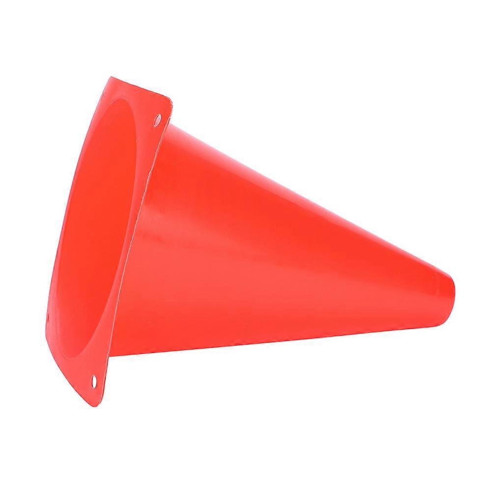 6pcs 18cm Red Soccer Training Cones Plastic Markers Holder