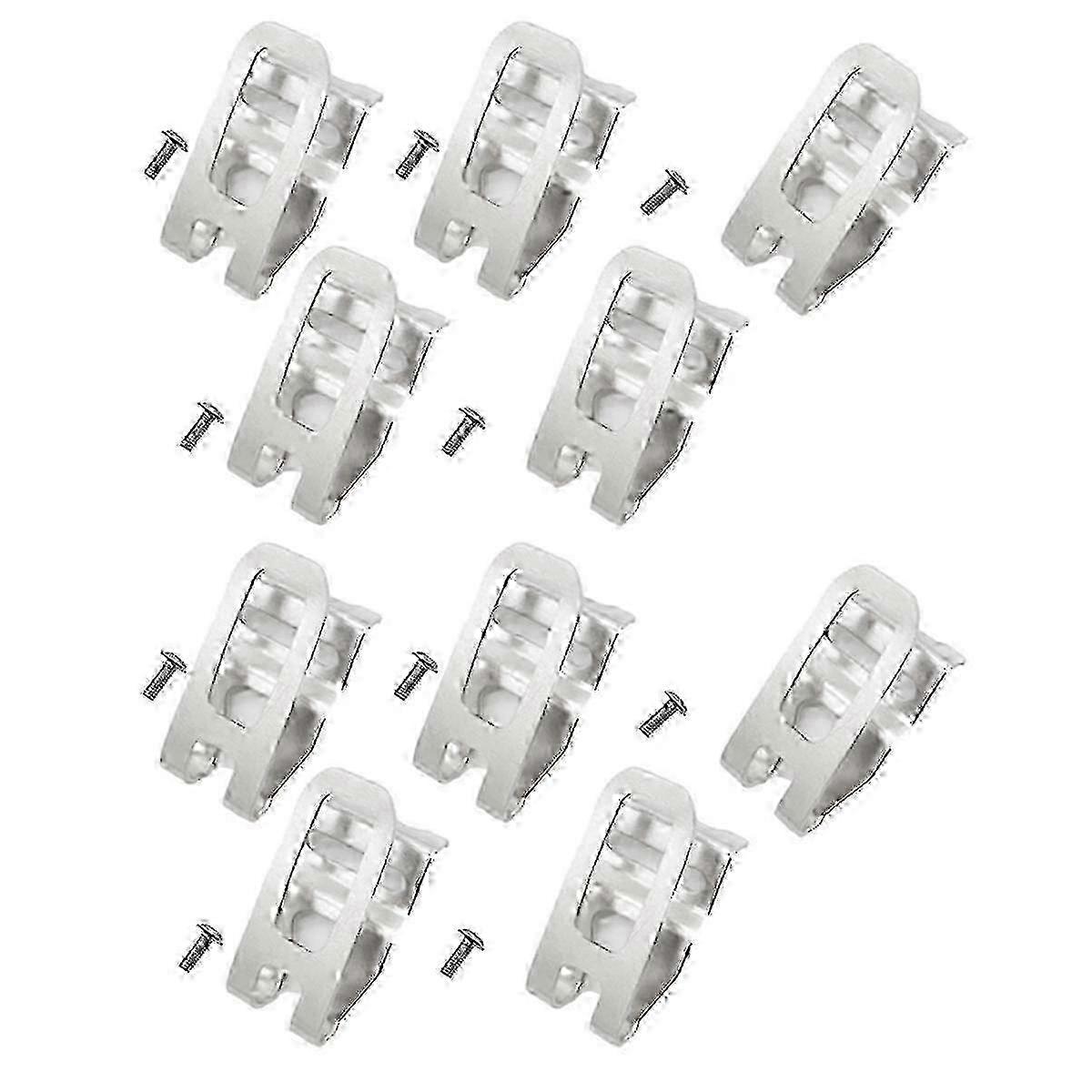 10Pcs Belt Clip Hooks with Screws for 18V Cordless Tools Compatible with DDB180, DDS181 & HDS18 Models