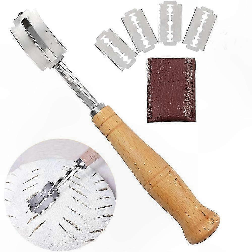 Stainless Steel Bread Scoring Tool for Artisan Dough Precision and Handcrafted Baking
