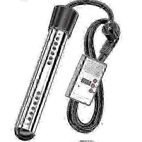 Thermoplongeur 3000W avec synchronisation intelligente, chauffe-eau portable pour piscines, seaux et étangs