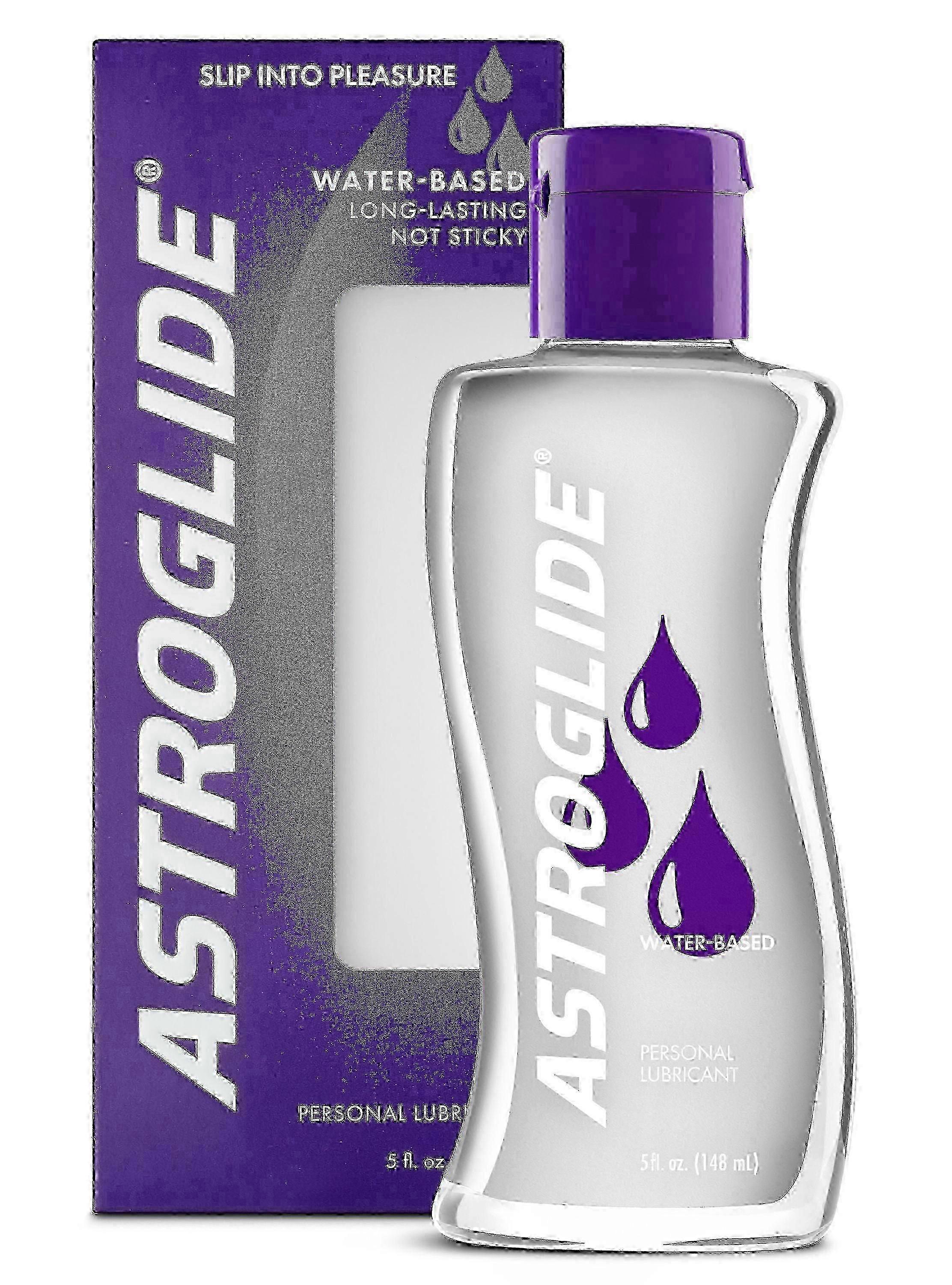 Lubrifiant personnel à base d’eau Astroglide, bouteille de 5 oz pour un confort intime doux et fiable