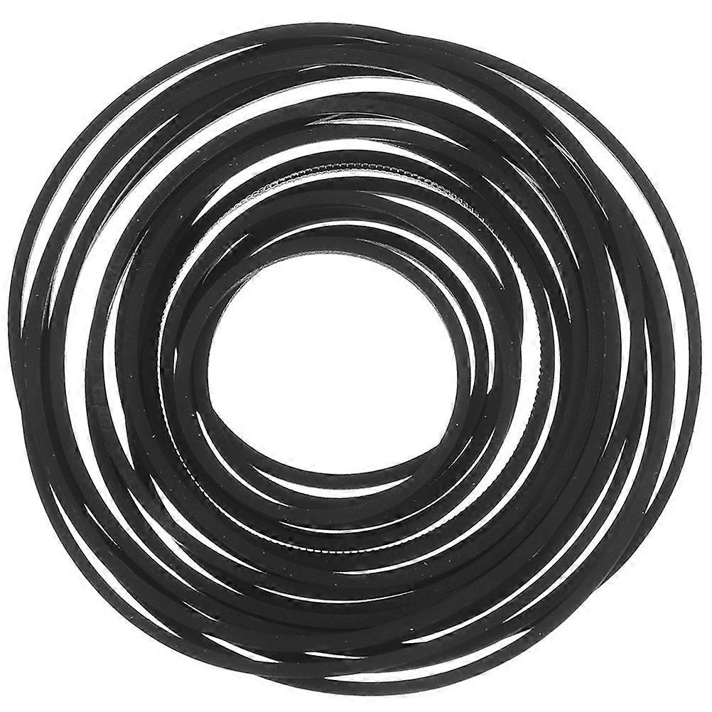 60pcs Cassette Belt Tape Recorder Belt Replacement Cassette Player Drive Belt