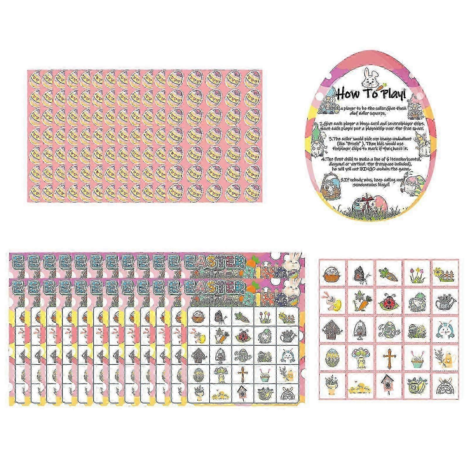 Easter Bingo Delight - Festive Game Cards for UK Classrooms & Famil...