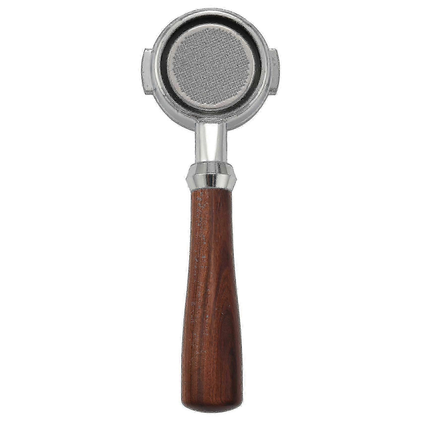 58 mm bunnløs portafilter i rustfritt stål, profesjonell espressomaskin med 2 kopper filter