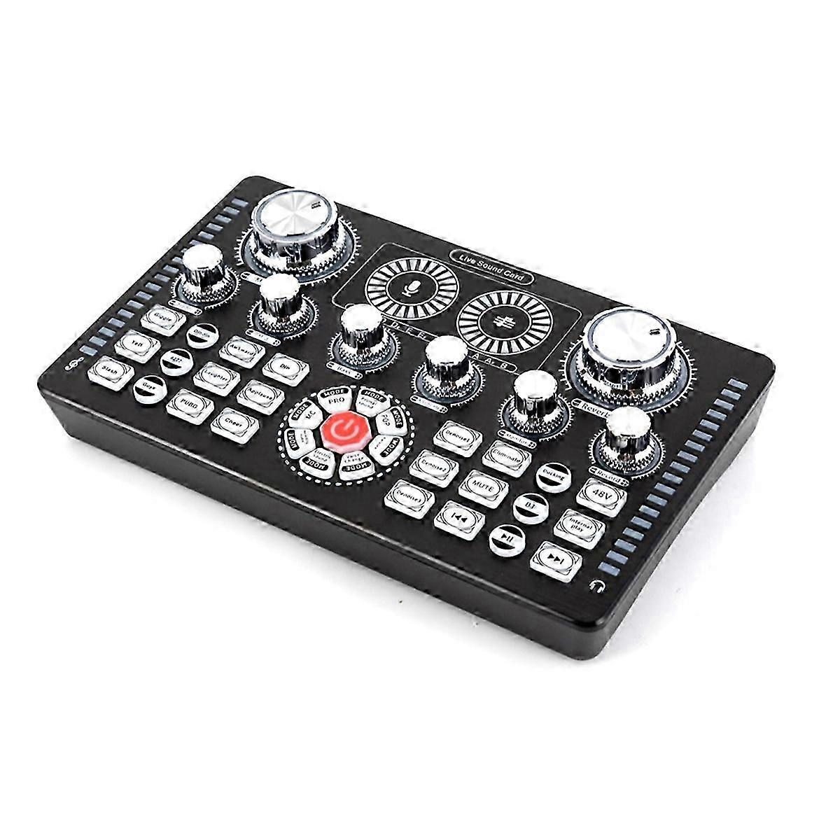 Udio Mixer USB External Sound Card Live Broadcast Sound Card