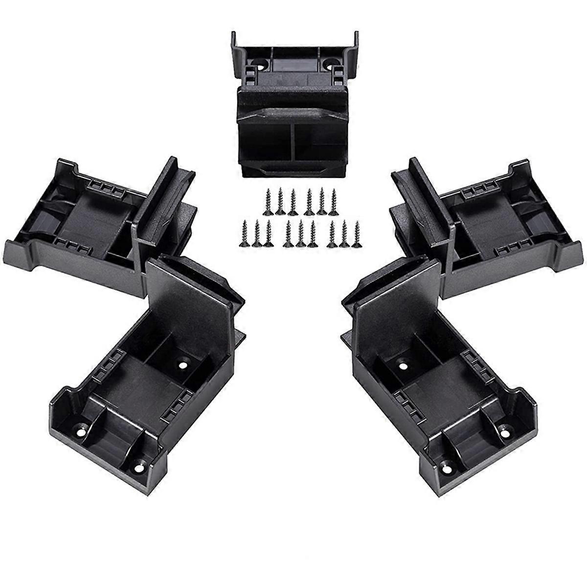 5pcs 2-in-1 Tool Hanger Dock - Wall-Mounted Battery Holder for 14.4V-20V for 18V Batteries B