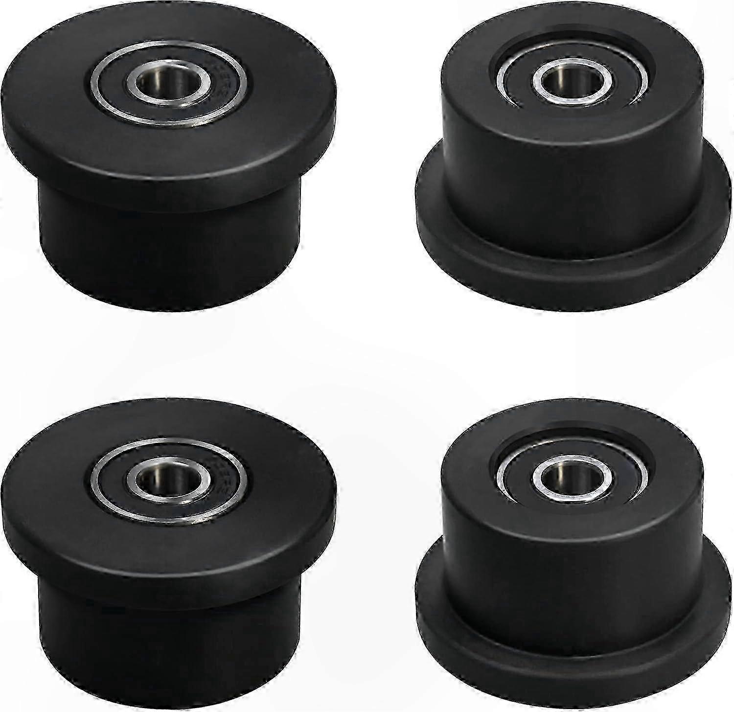 Fitness Equipment Replacement Rollers, Compatible with Total Gym Models 1000-1900 and More, Set of 4