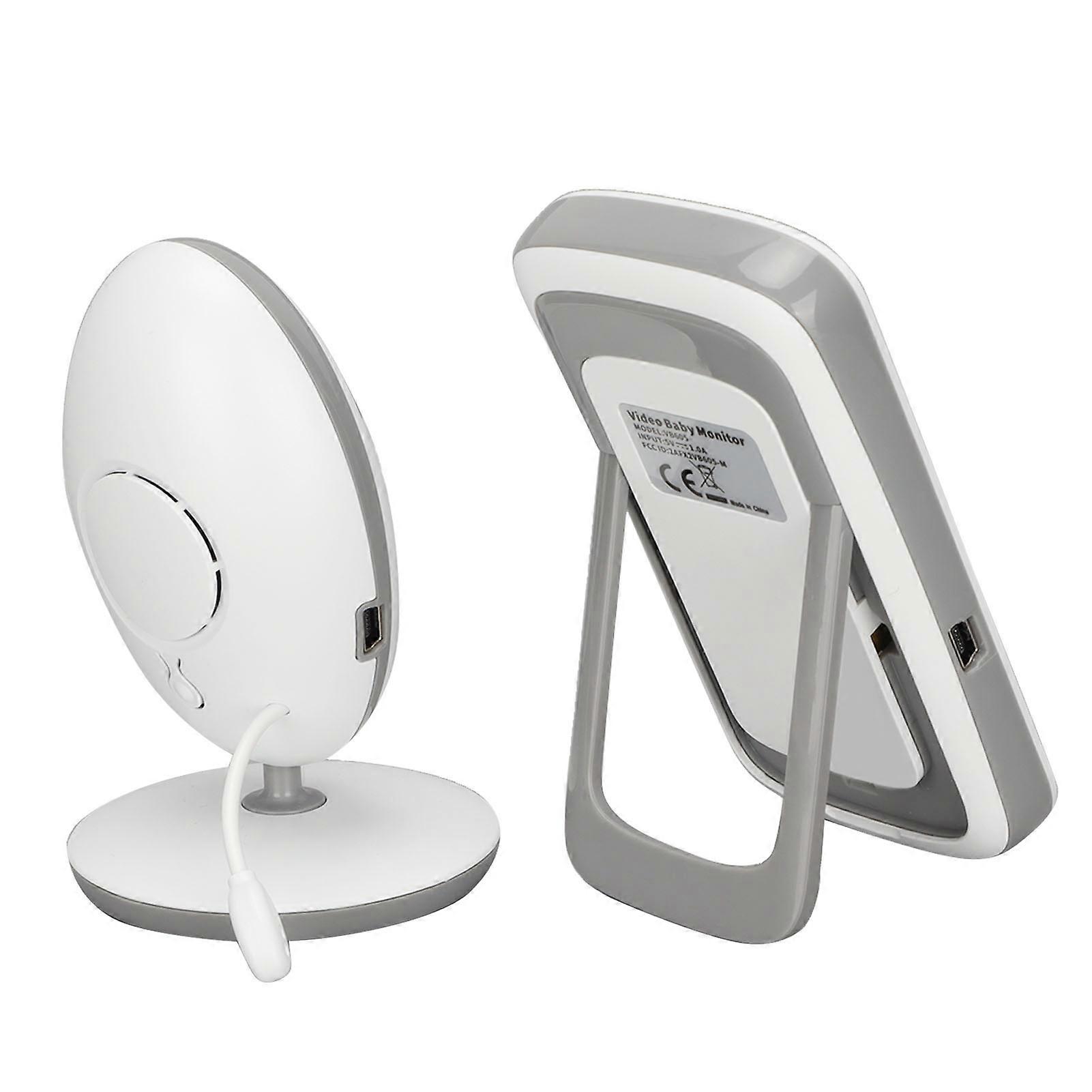 2.4" LCD Baby Monitor with Night Vision, 750mAh Battery, EU Plug