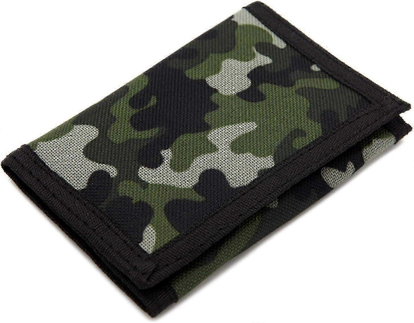 RFID Slim Naamiointilompakko Pojille ja Lapsille - Trifold Canvas Ulkoilu