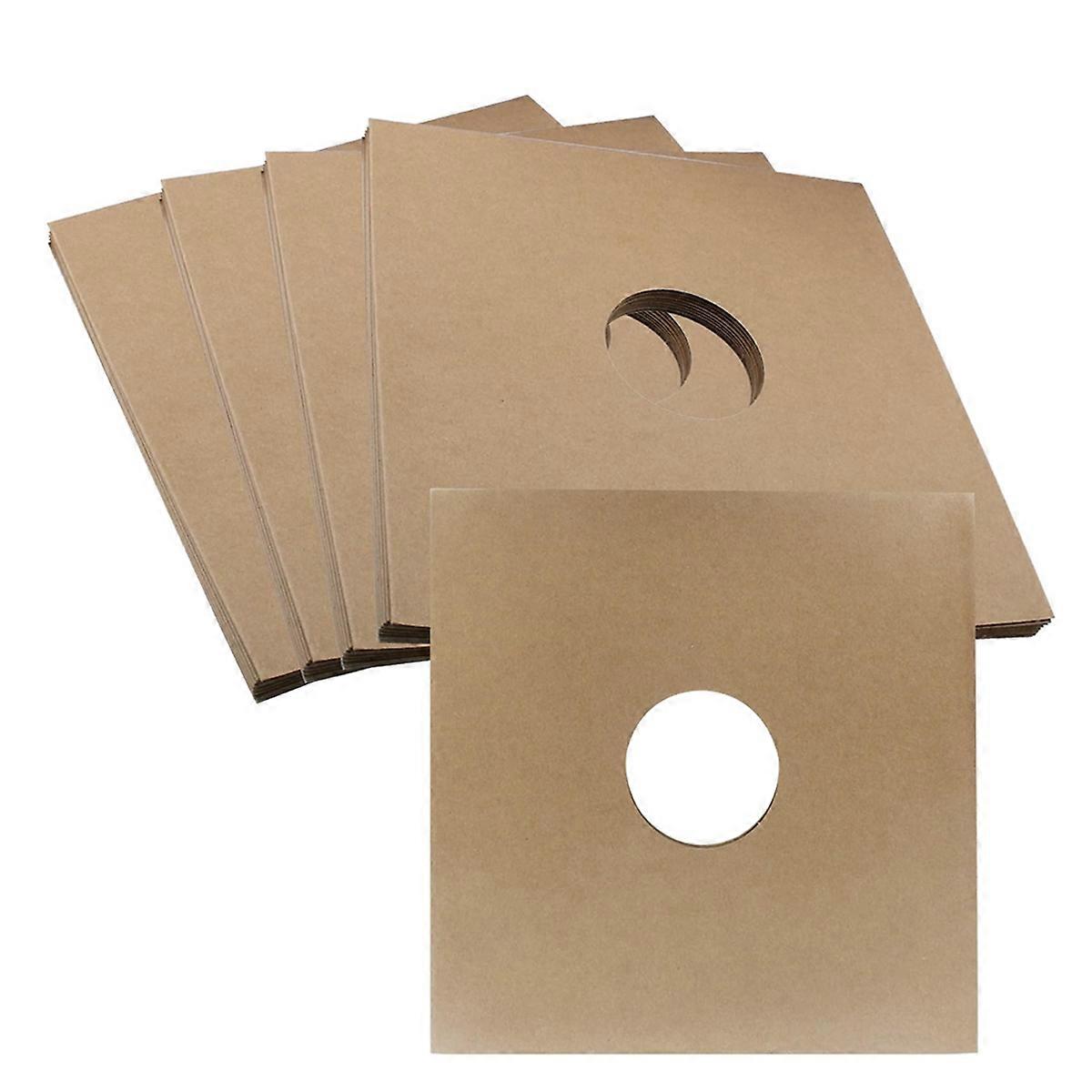10PCS 12 Inch Vinyl Record Sleeves Album Protective Covers Kraft Paper Vinyl Record Inner Sleeves