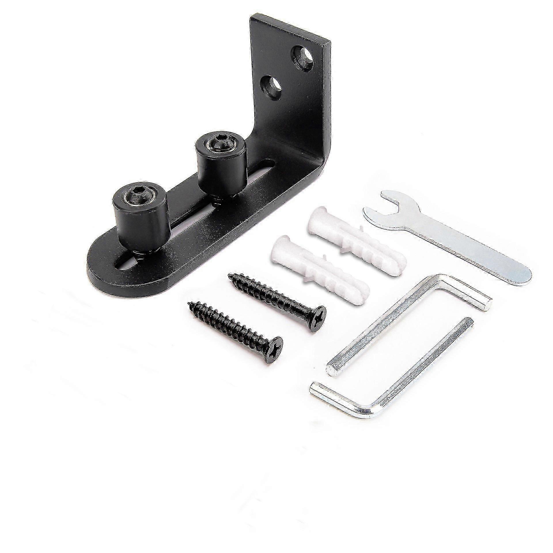 Floor Guide Sliding Door Guide Rollers Black