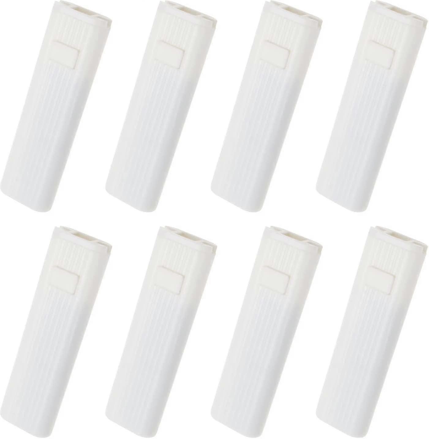 8 Pack Replacement Cords for Vertical Blinds White Plastic Safety Handle Clamp Device Blind Accessories 100 x 30mm 2025