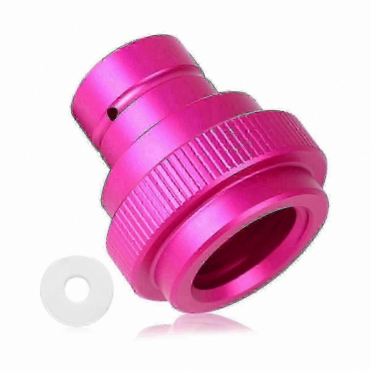 Adapter for CO2 Cylinder with Quick Connect QC, Replacement for TR21-4 Male Fitting