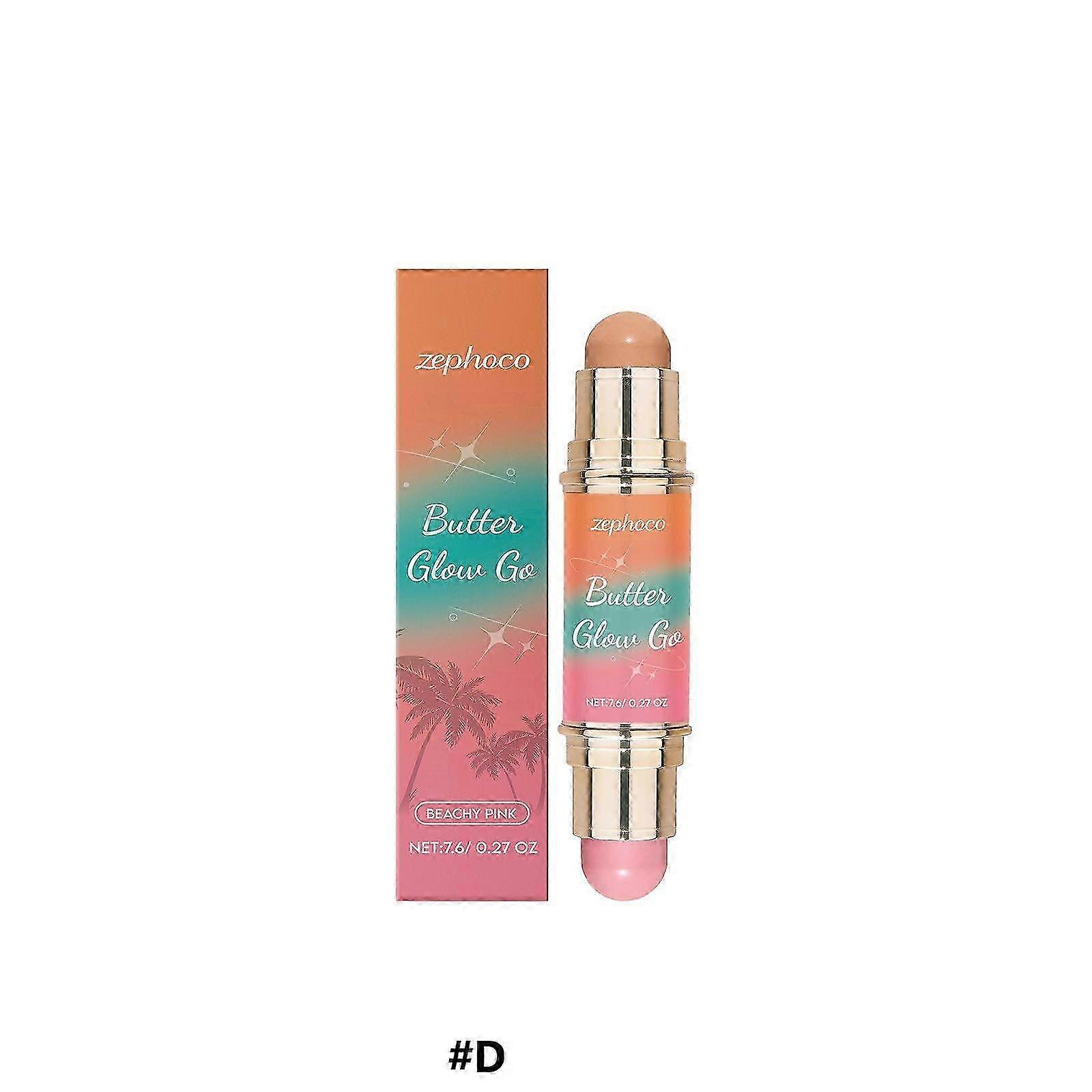 عصا Butter Glow & Go متعددة الاستخدامات، عصا برونزر للمكياج متعددة الاستخدامات، تركيبة نهائية فائقة الكريمة مع زبدة مورومورو، نباتية وخالية من القسوة