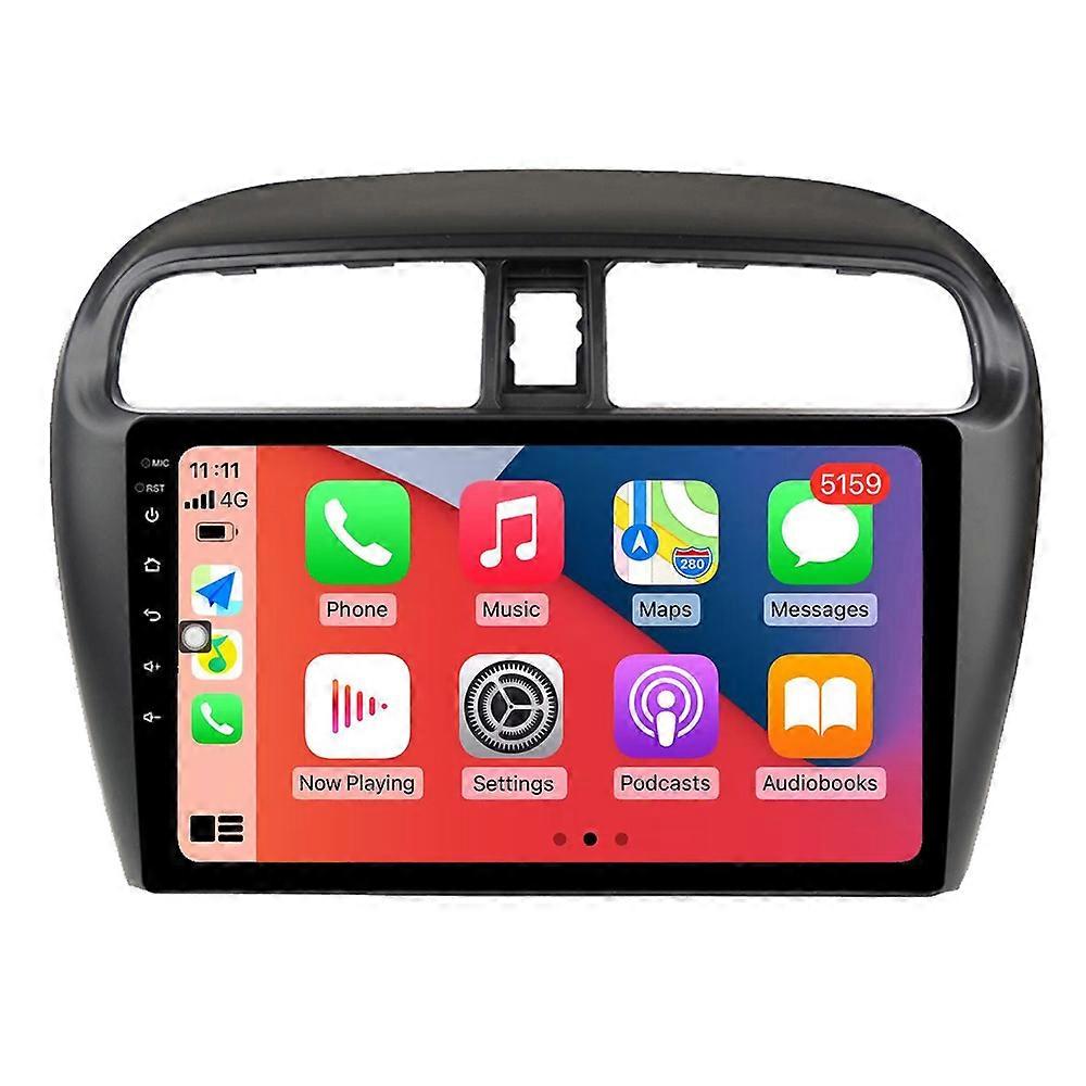 Car Multimedia Player For Mitsubishi Mirage 6 2012 - 2018 CarPlay Android Auto Stereo Radio GPS Navigation Autoradio Bluetooth 2Din Video Touch