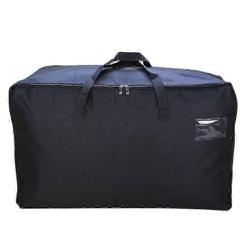 羽毛布団ベッド用100L特大洋服ラックベッド下収納折りたたみ式オーガナイザーバッグ-2025