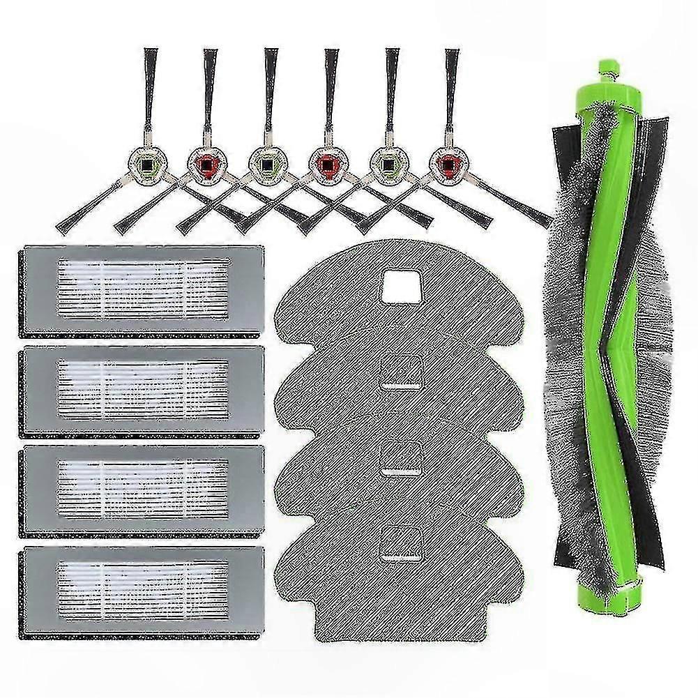 15-Pack Replacement Parts for Robotic Vacuum Cleaner Combo 113 R113840-Compatible Models