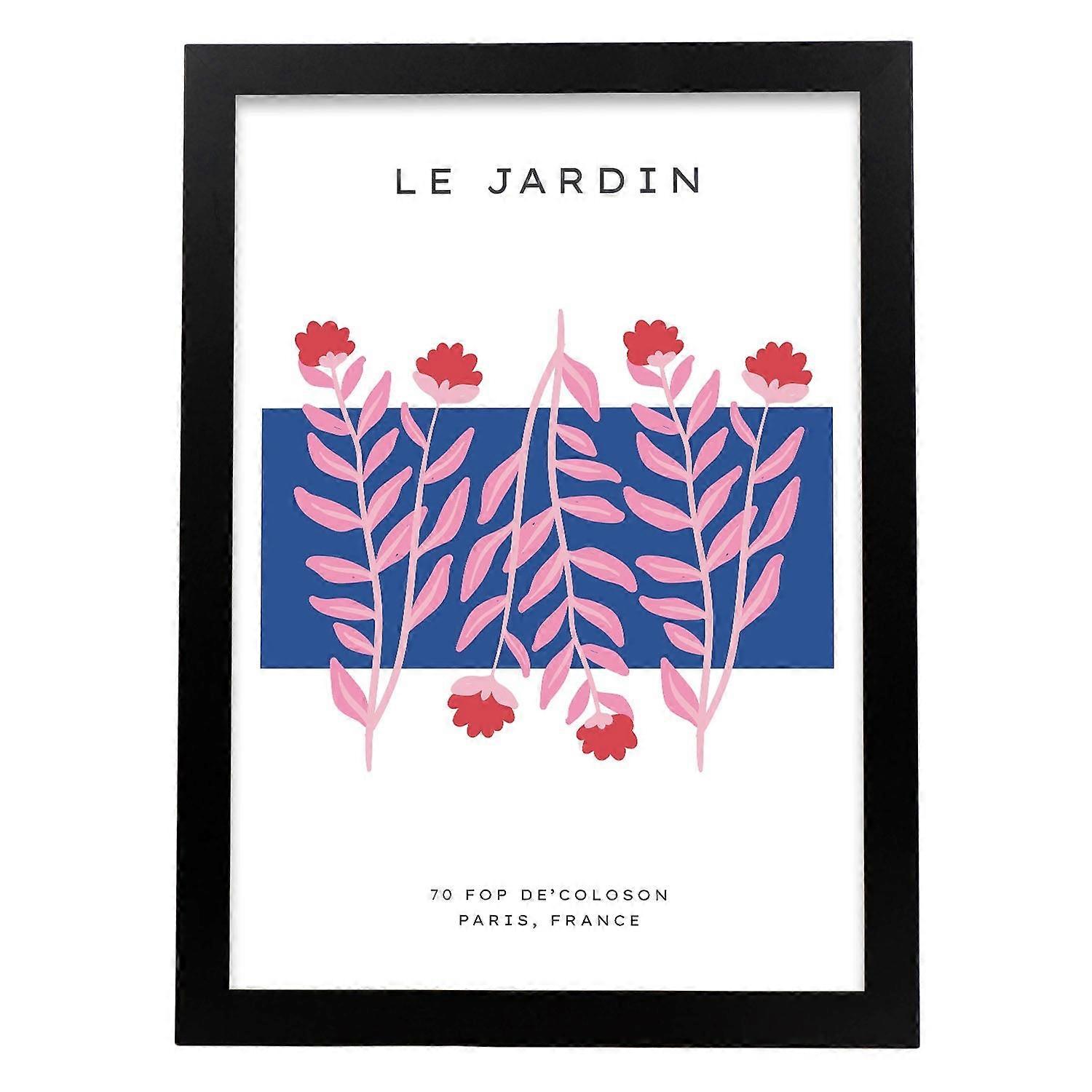 Sommerfugl Weed blomster plakat