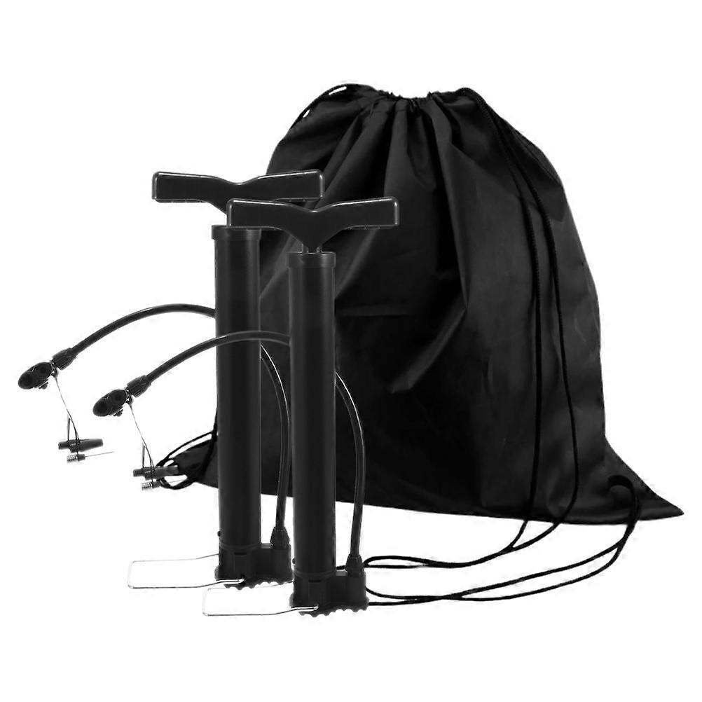 Manual Inflation Pump Steel Material Outdoor Use for Sports Balls Travel 1Set