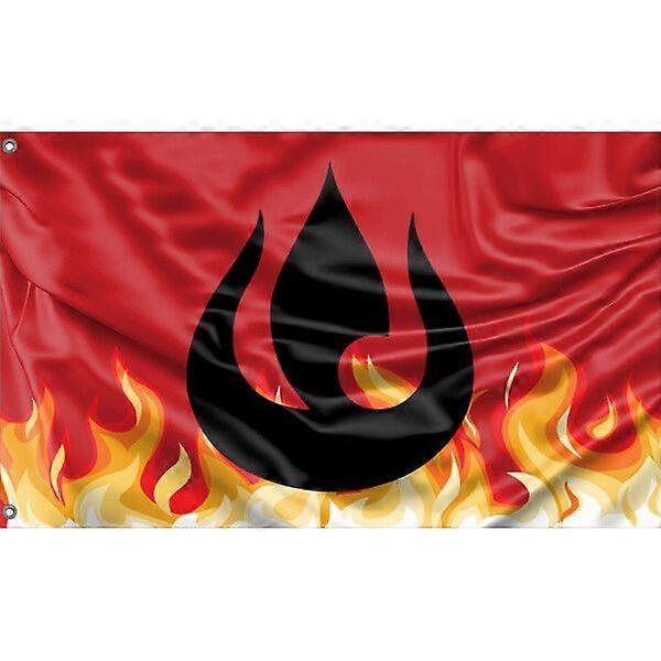 Avatar Inspired Fire Nation Flag FG257