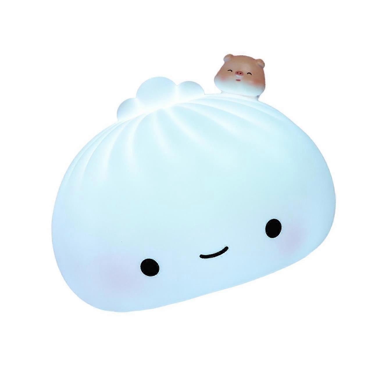 Playful and Colorful Baby Nursery Bedside Desk Lamp with Bun Touch Sensor Type B