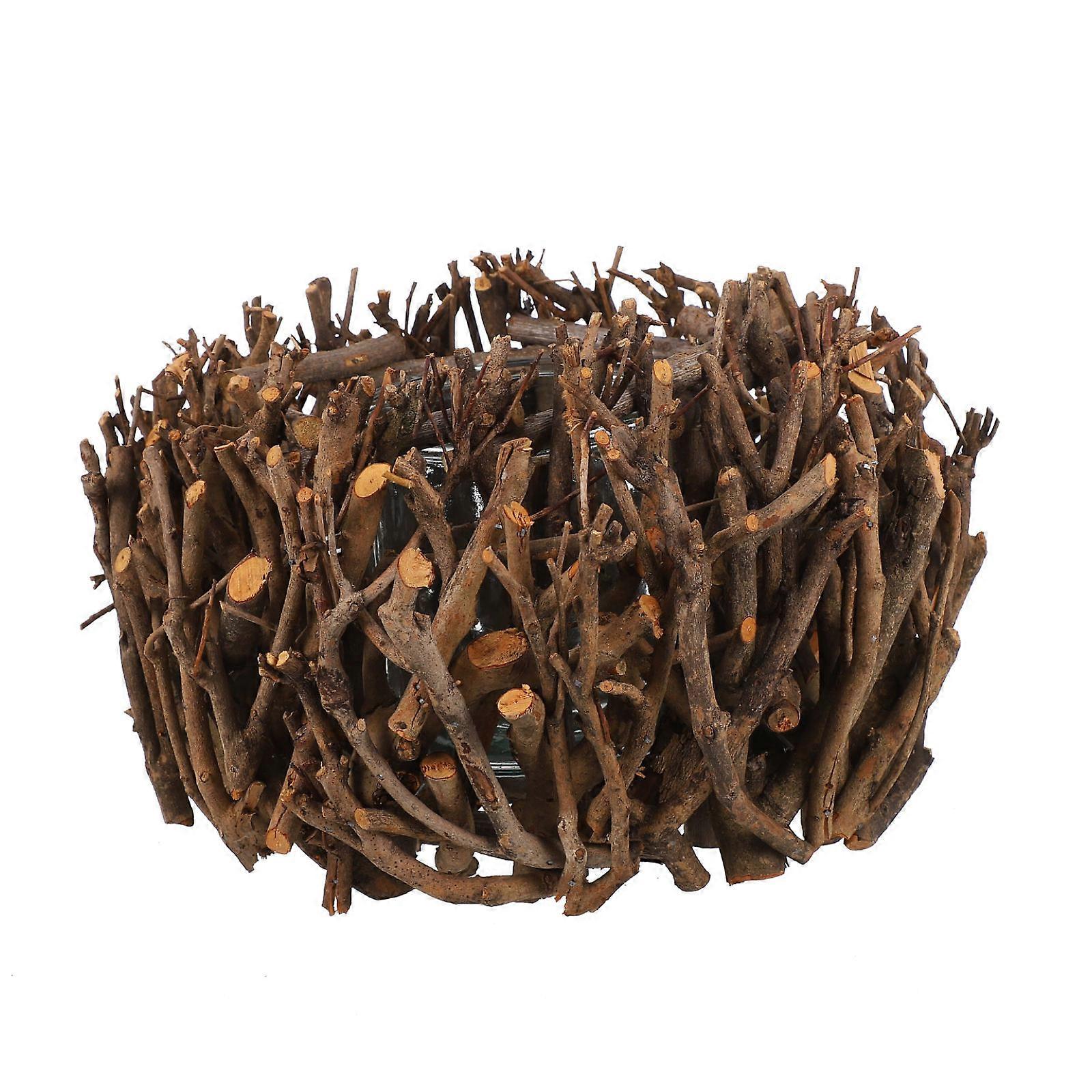 Tree Branch Candlestick For Home Decor Suitable For Engagement Party Featuring Unique Branch Nest Shape With 2Units For Warm Ambiance