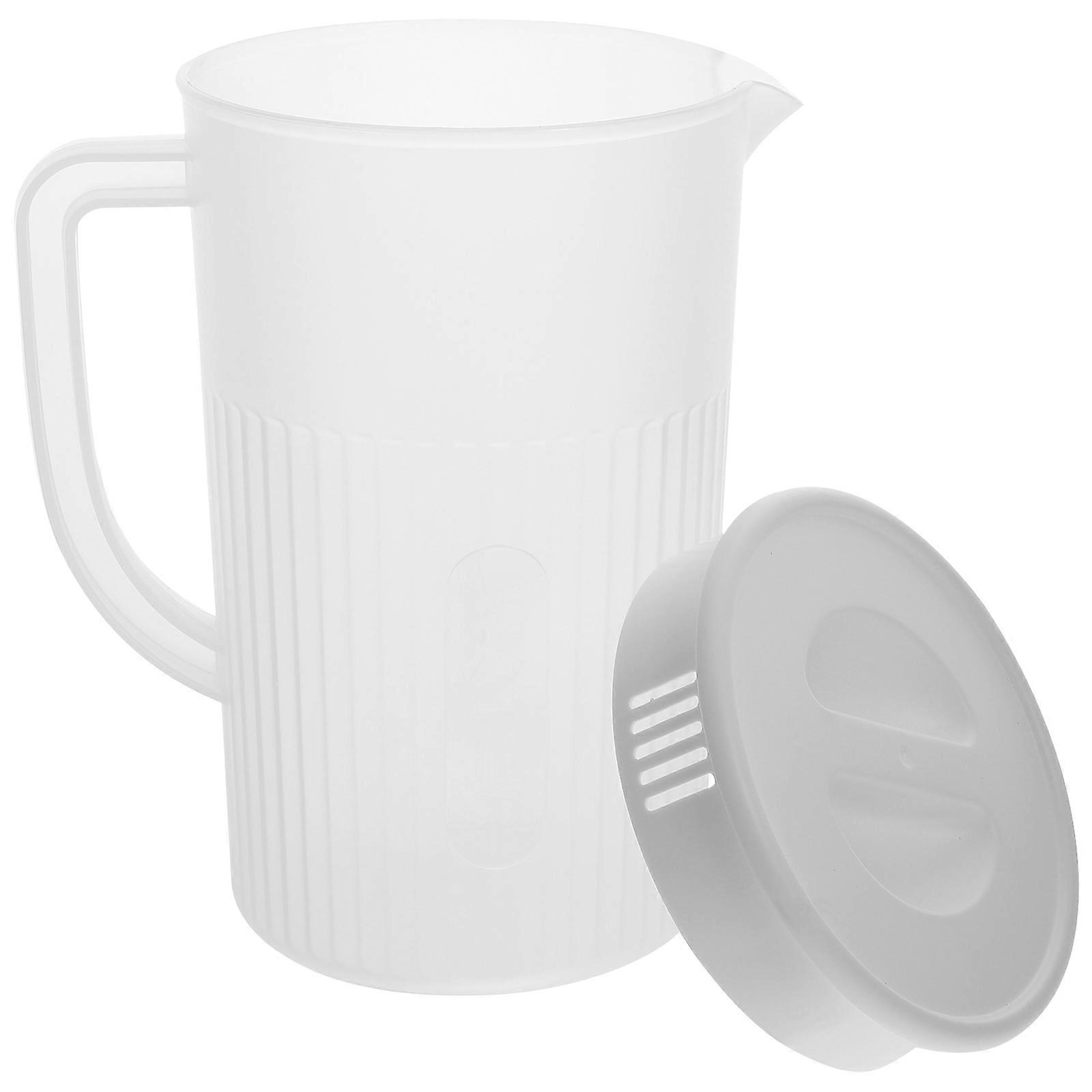Dust-Proof Water Jug For Household Daily Use Large Capacity Transparent Tank 1Pack
