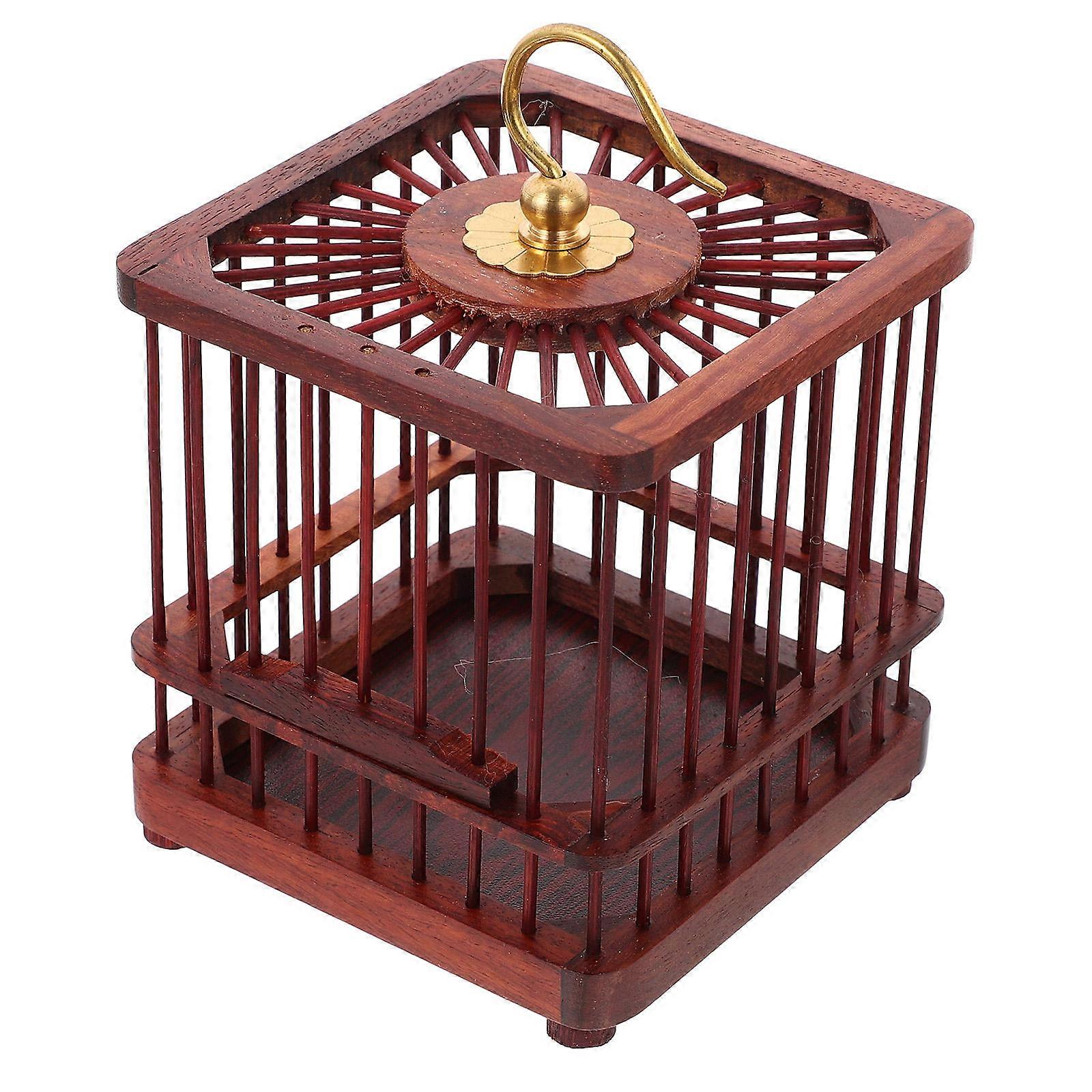 Mini jaula de madera para insectos de grillos