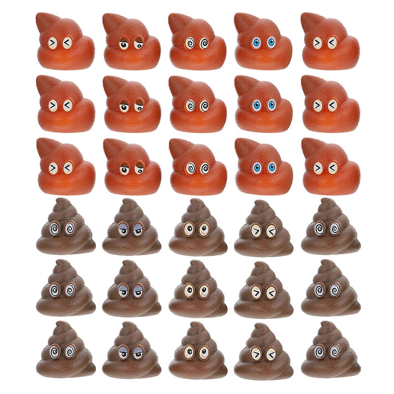 Realistic Poop Toys 300 Pcs Game Tossing Toys For Friends And Family Pool Parties Fun Prank