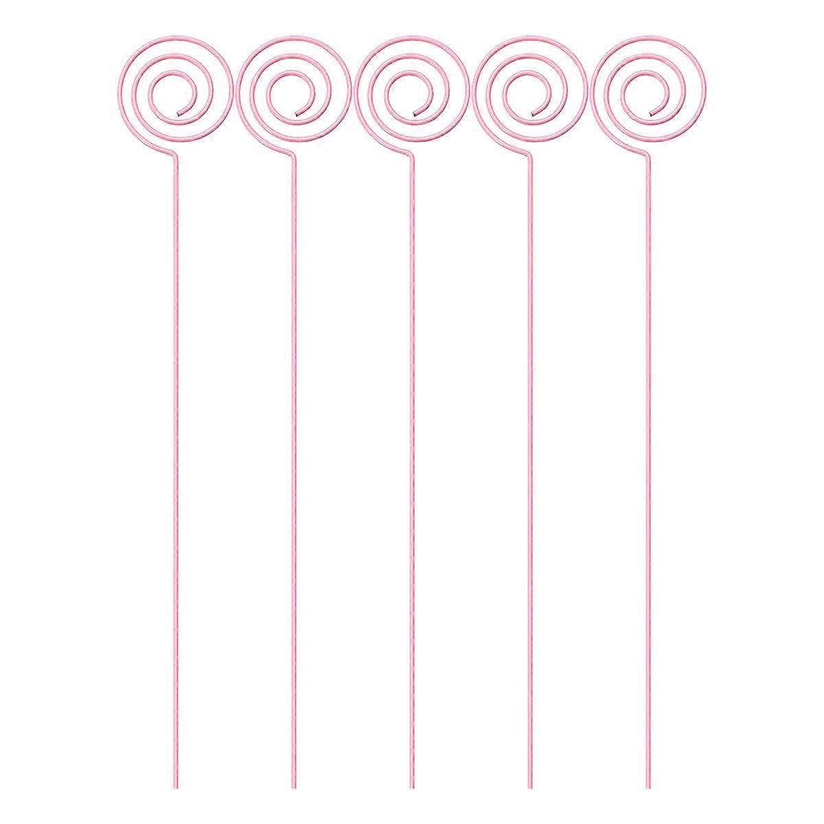Memo Holder Clip Metal DIY Circle Shape Table Holder for Holding Notes 20Pcs