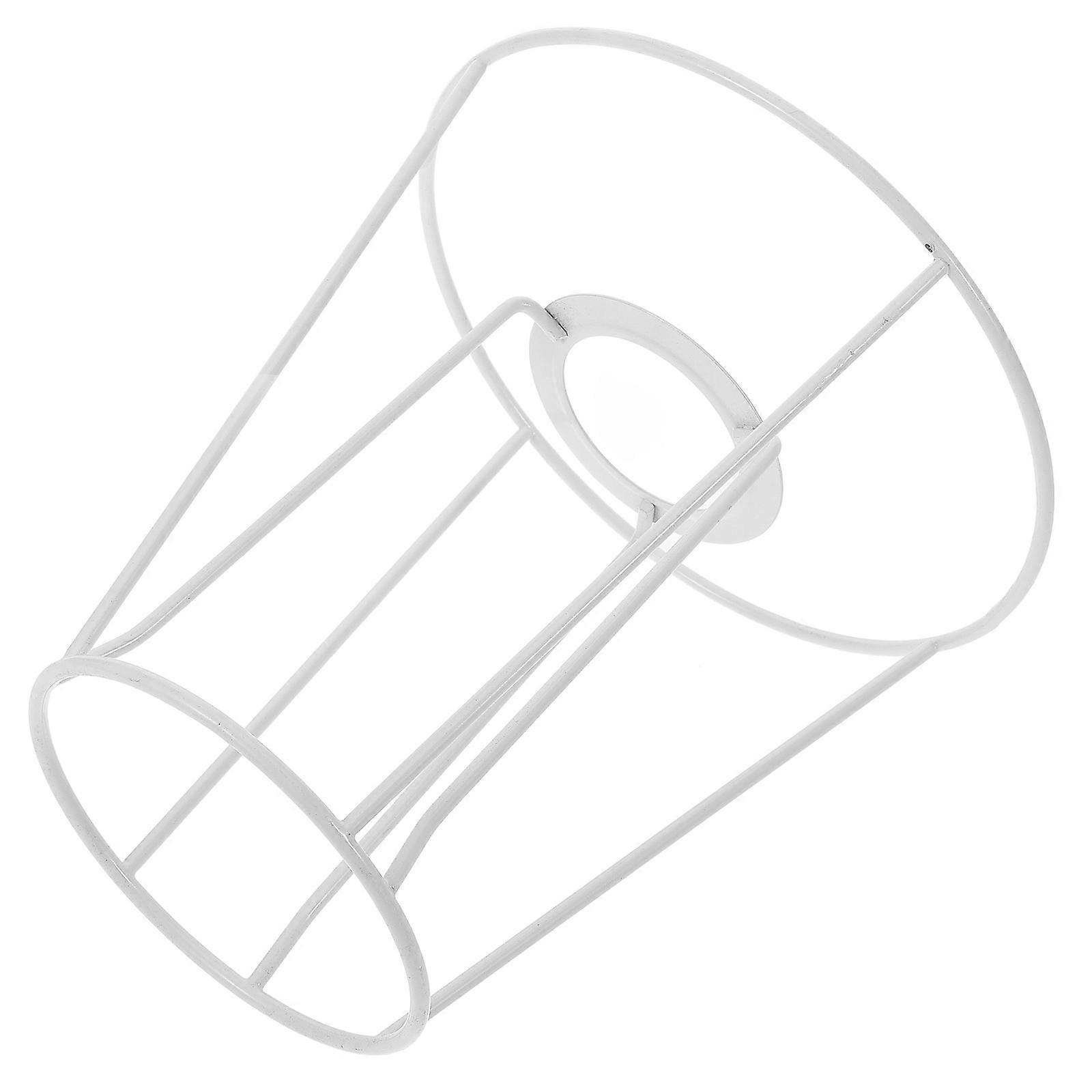 Metal Lampshade Frame White Lampshade Frame for 3Pcs Lamp Shade Making